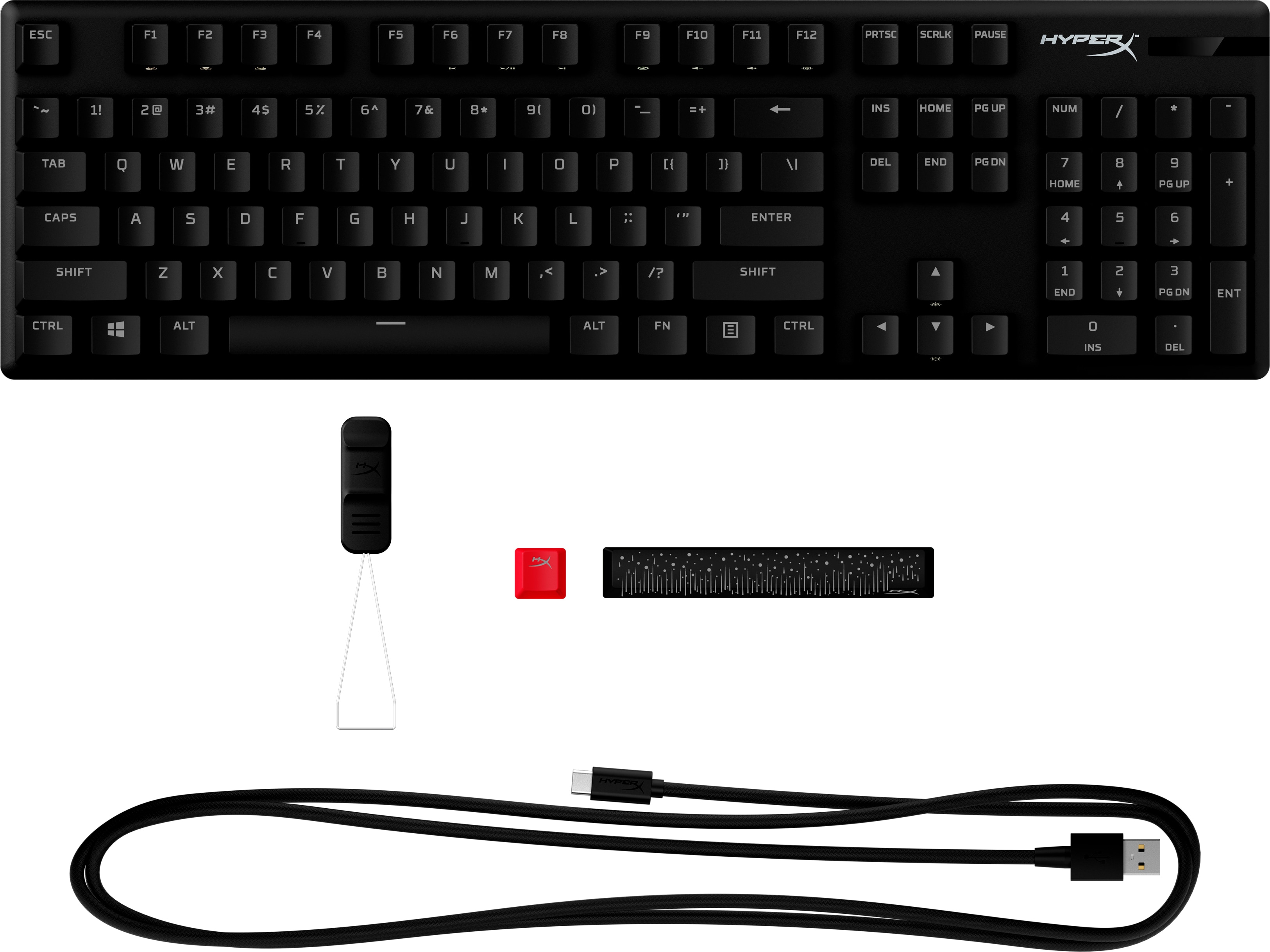HP HyperX Alloy Origins - Tastatur - Hintergrundbeleuchtung