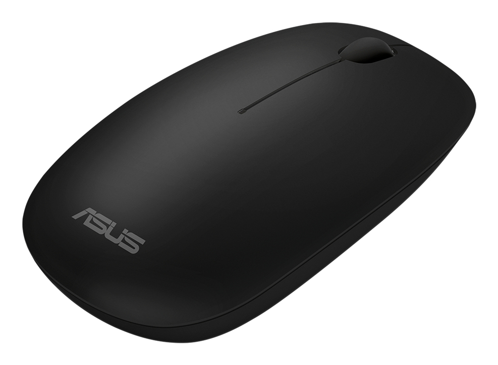 ASUS W5000, Volle Größe (100%), Kabellos, RF Wireless, QWERTZ, Schwarz, Maus enthalten