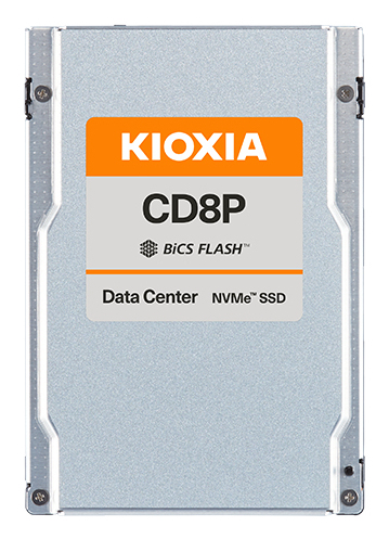 Kioxia CD8P-R Series KCD8DPUG7T68 - SSD - Rechenzentrum, Leseintensiv - verschlüsselt - 7680 GB - in