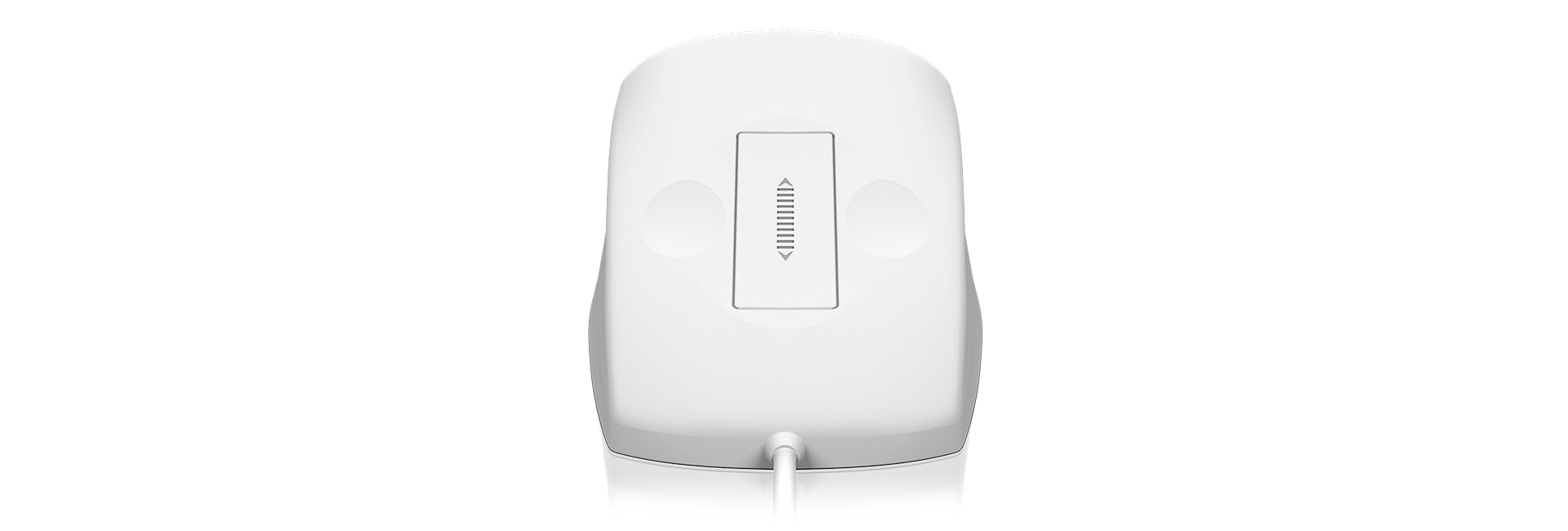 KeySonic KSM-5030M-W - Maus - 3 Tasten - kabelgebunden