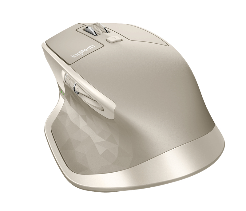Logitech MX Master, rechts, Laser, RF Wireless + Bluetooth, 1000 DPI, Grau