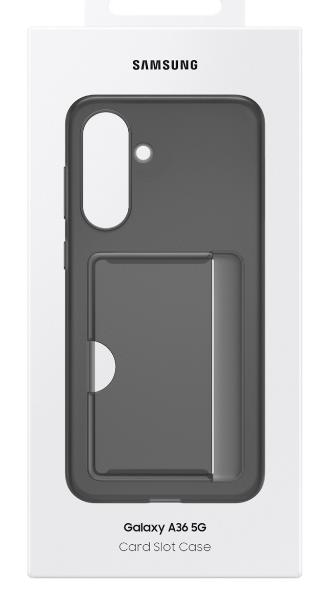 Samsung Card Slot Case für das Galaxy A36 5G, Cover, Samsung, Galaxy A36 5G, 17 cm (6.7"), Schwarz