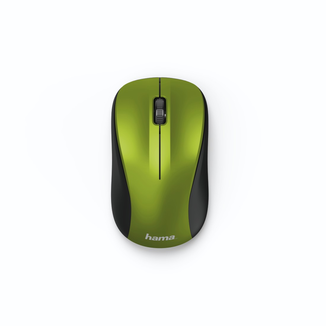 Hama MW-300 - Maus - rechts- und linkshändig - optisch - 3 Tasten - kabellos - 2.4 GHz - kabelloser
