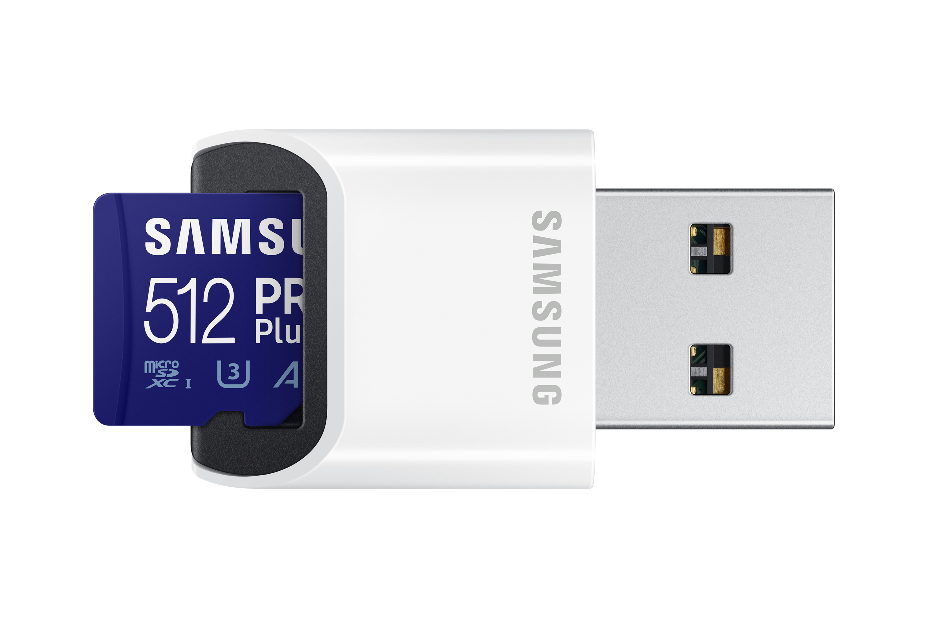 Samsung PRO Plus MB-MD512KB - Flash-Speicherkarte (microSDXC-an-SD-Adapter inbegriffen)