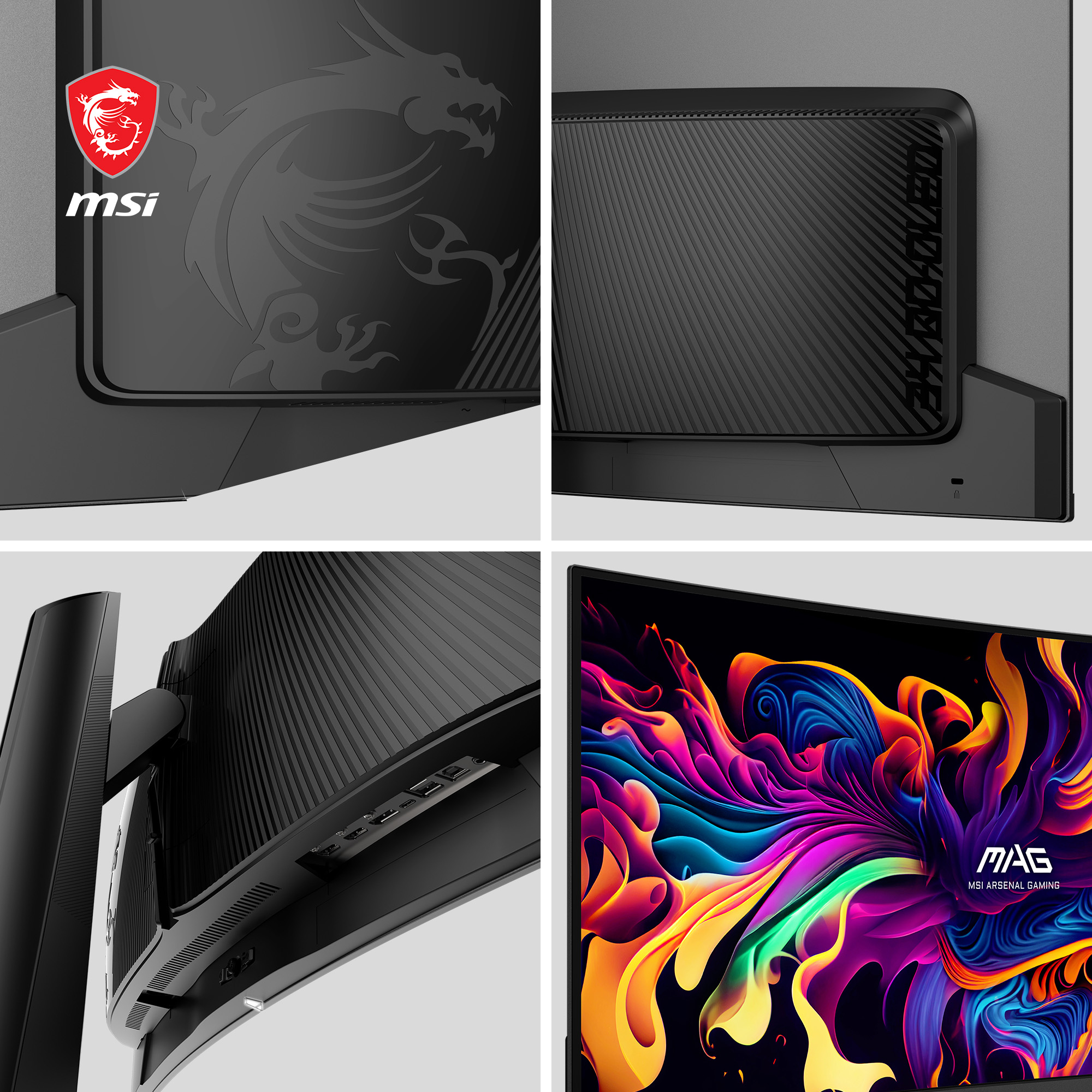 MSI MAG 341CQPDE QD-OLED curved, 34" UWQHD QD-OLED, 175Hz, 0.03ms, 1800R
