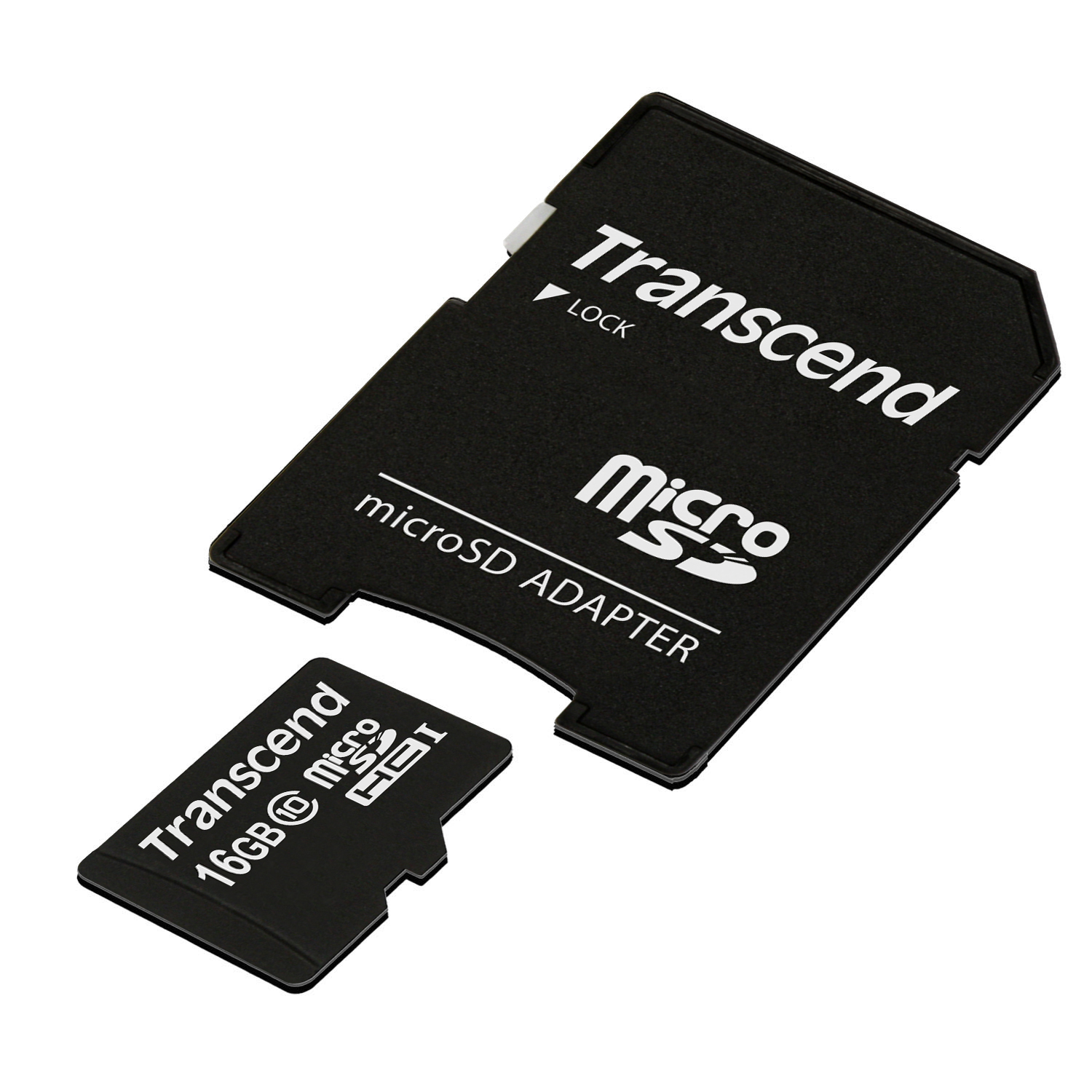 Transcend Flash-Speicherkarte (microSDHC/SD-Adapter