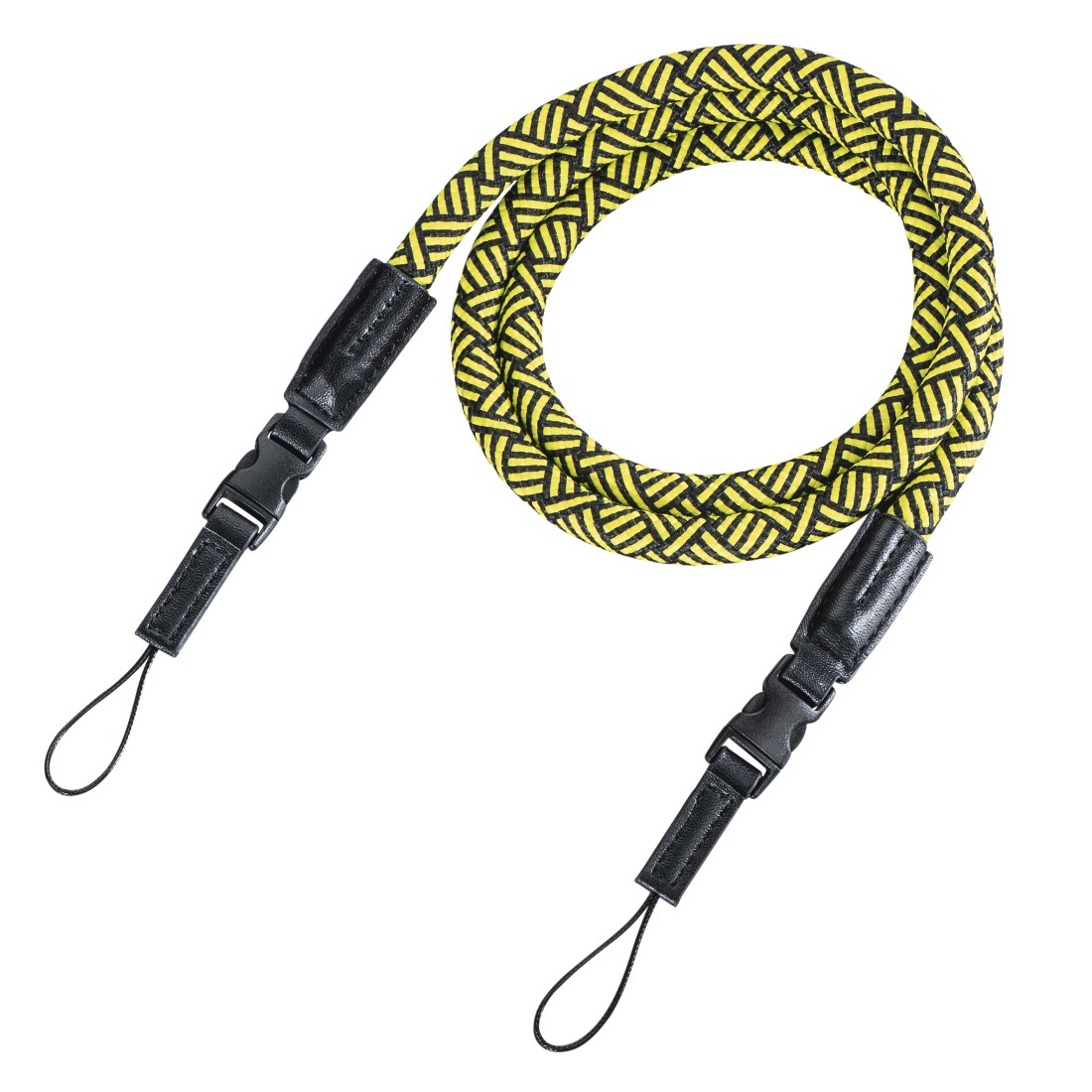 Hama Braid 120, Digitalkamera, Nylon, Schwarz, Gelb, Schnallenverschluss, 120 cm