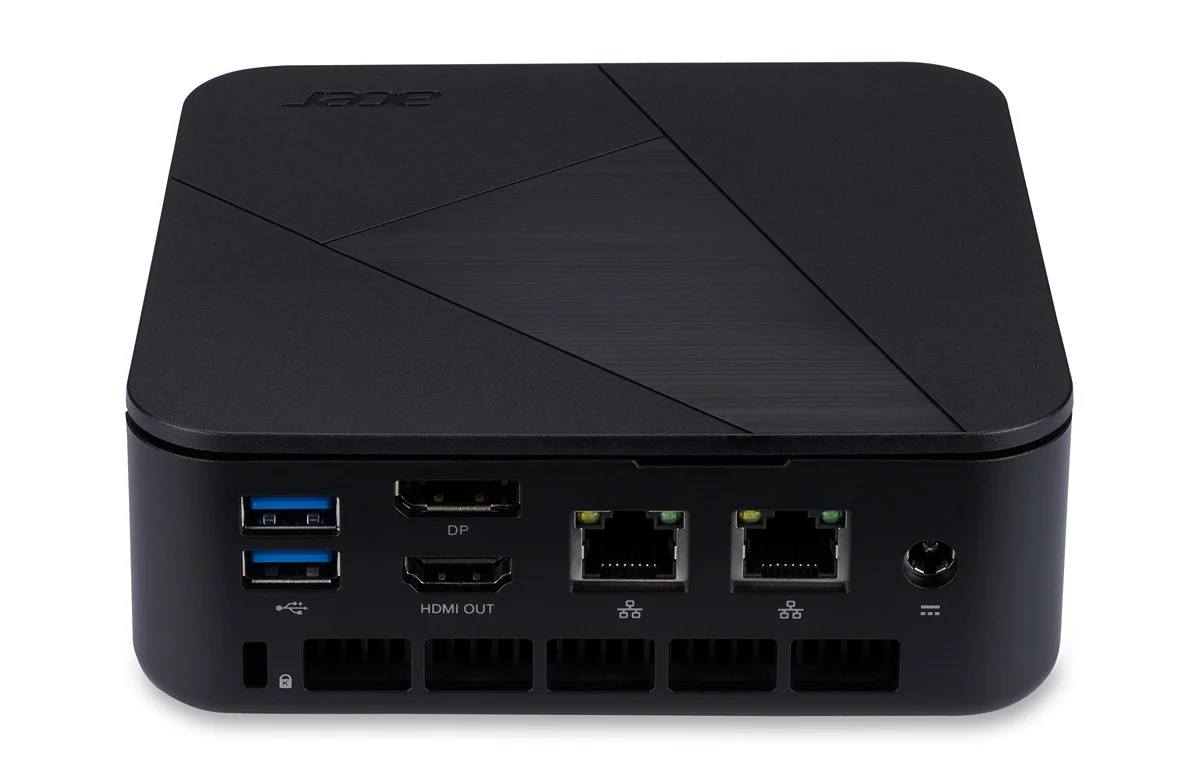 Acer Veriton NUC VN1502G-12N0U Barebone, Intel N100, 1x DDR4 SO-DIMM, 1x PCIe, Wi-Fi 6E