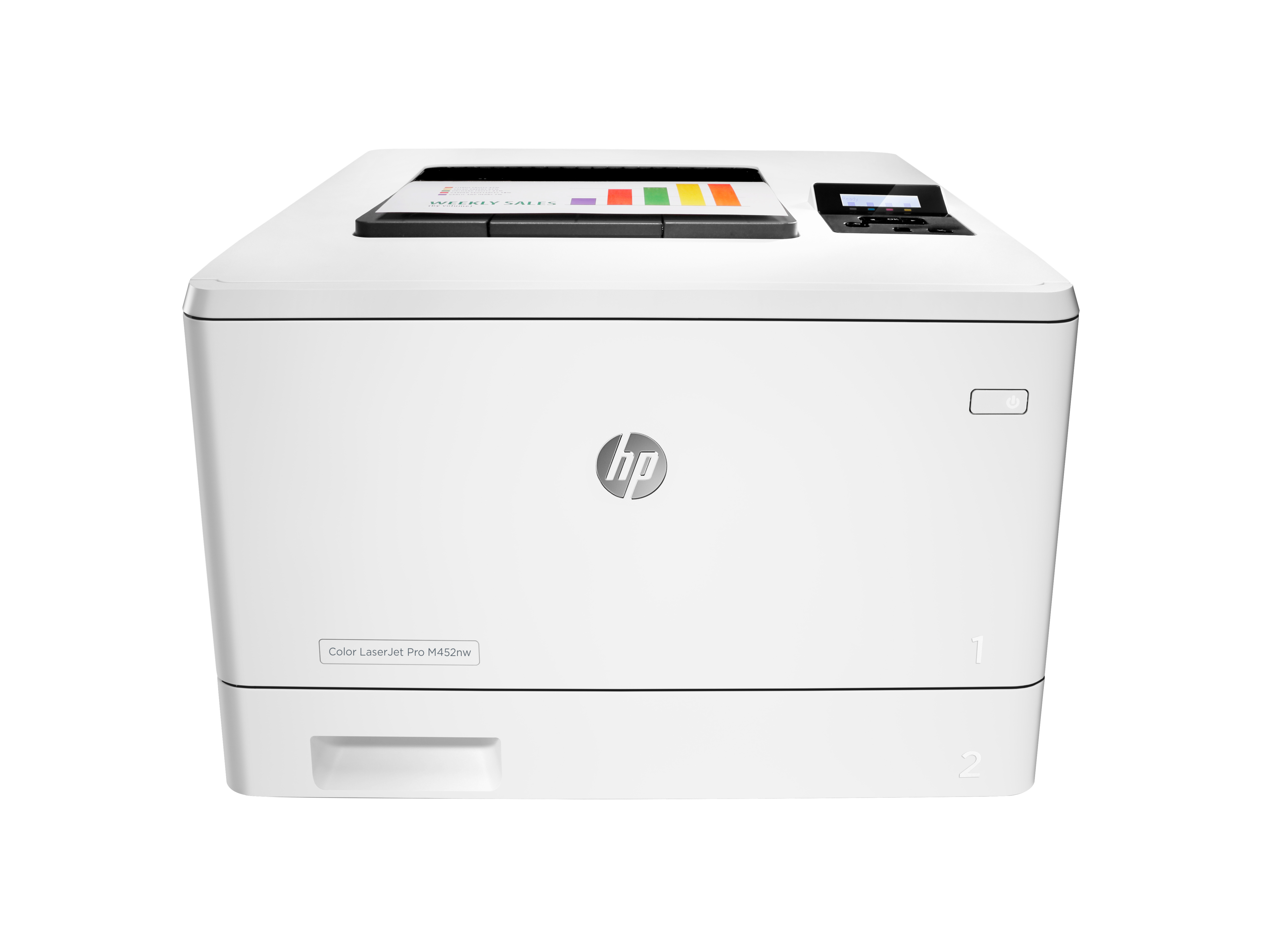 HP Color LaserJet Pro M452nw, Laser, Farbe, 600 x 600 DPI, A4, 27 Seiten pro Minute, Netzwerkfähig
