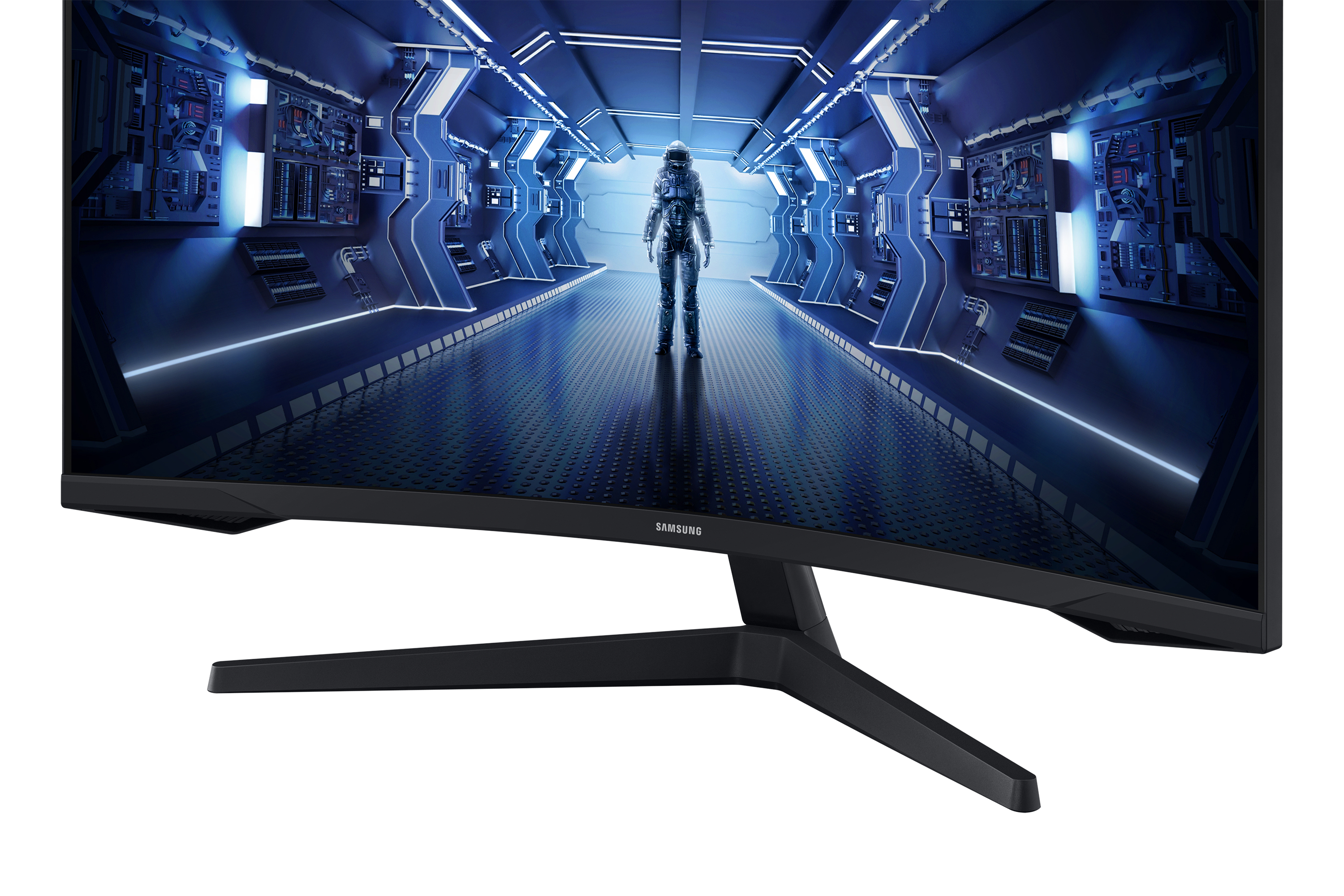 Samsung Odyssey G5 C34G55TWWP - G55T Series - LED-Monitor - Gaming - gebogen - 86 cm (34")
