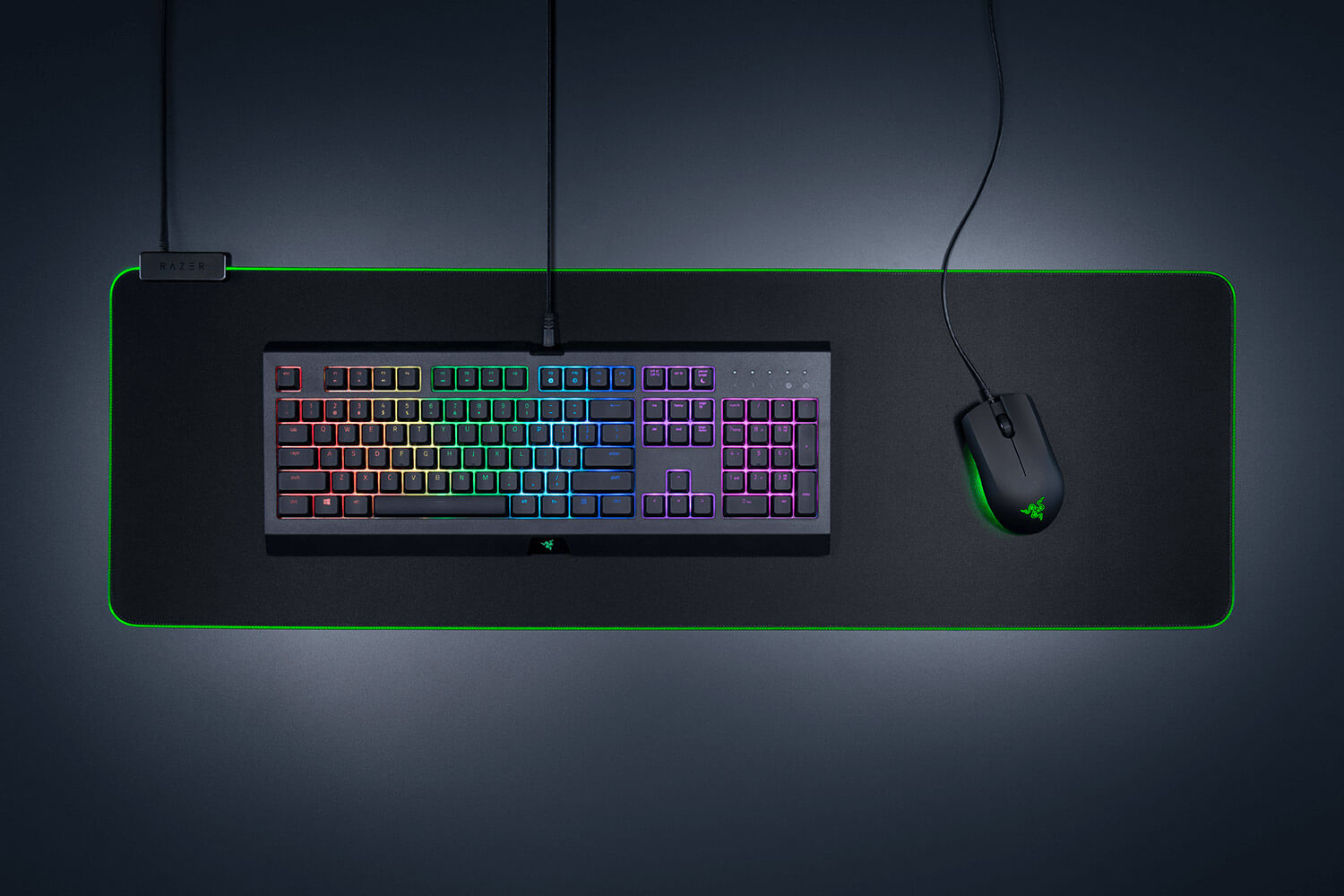 Razer Abyssus ESSENTIAL - Maus - ergonomisch