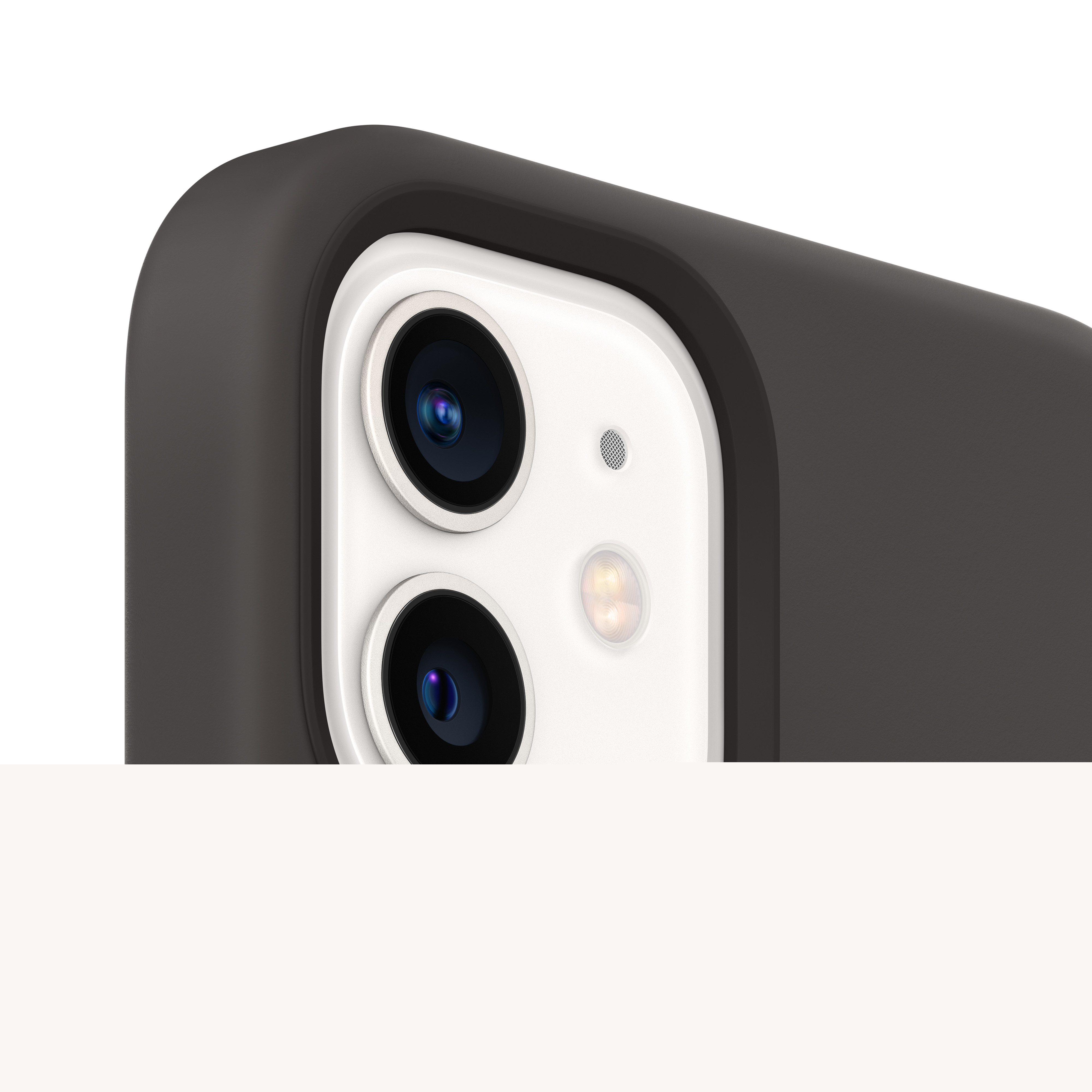 Apple MHL73ZM/A, Cover, Apple, iPhone 12, 12 Pro, 15,5 cm (6.1"), Schwarz