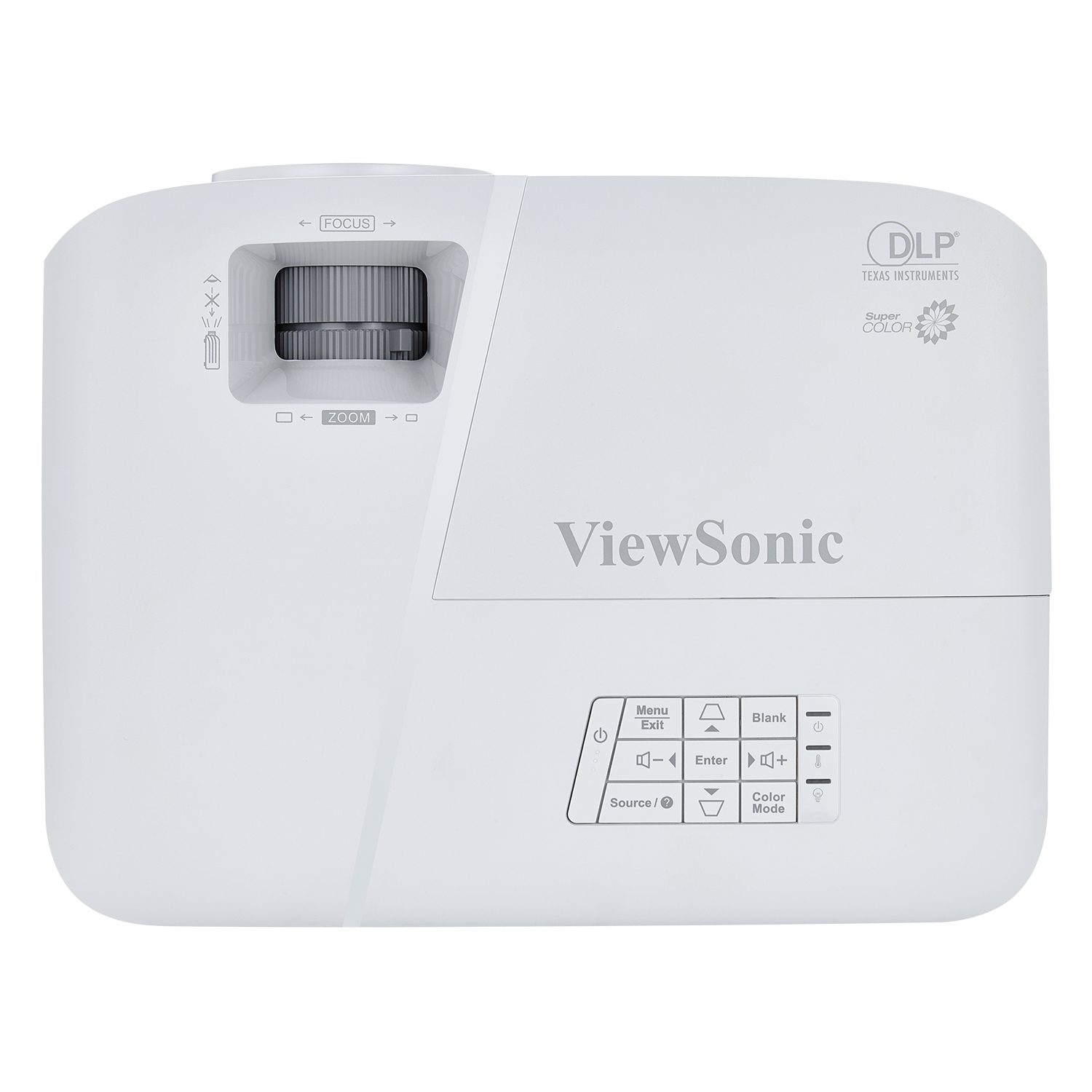 ViewSonic PA503S - DLP-Projektor - 3D - 3800 ANSI-Lumen - SVGA (800 x 600)
