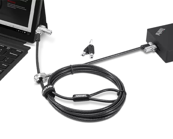Lenovo 4XE1B81916, 1,8 m, Kensington, Schlüssel, Schwarz