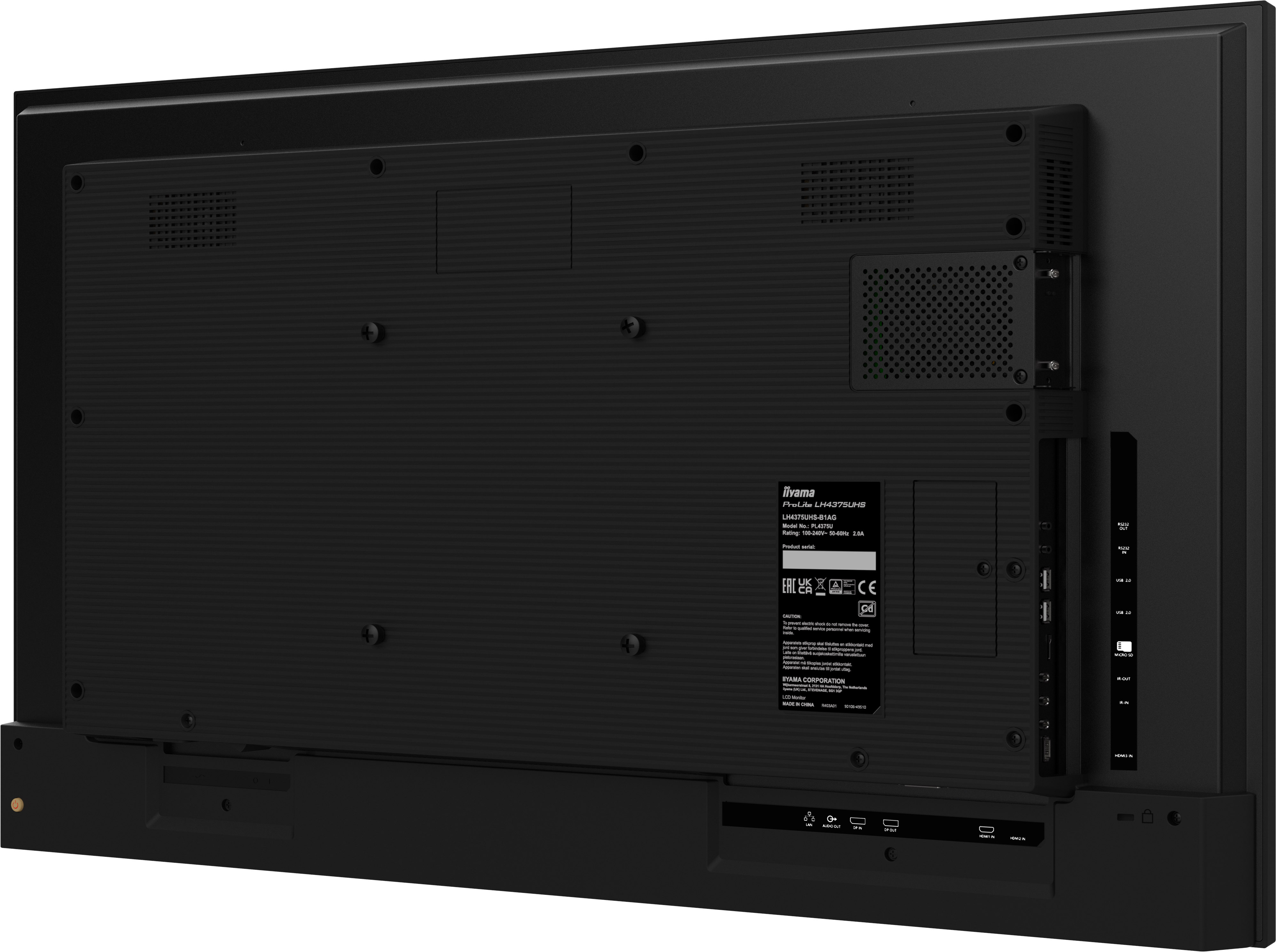Iiyama ProLite LH4365UHSB-B1 - 109 cm (43") Diagonalklasse (108 cm (42.5")