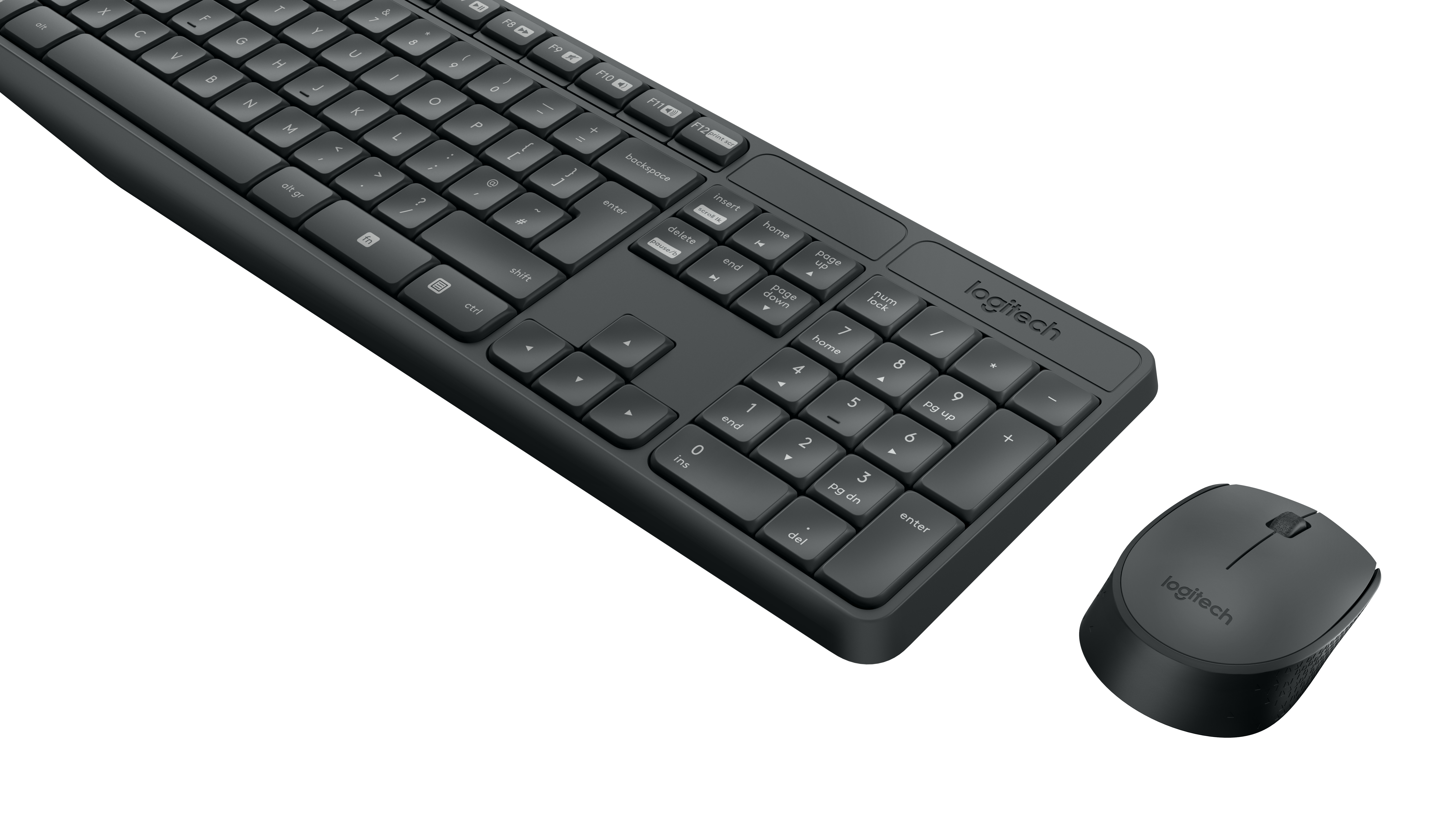 Logitech MK235 - Tastatur-und-Maus-Set - kabellos