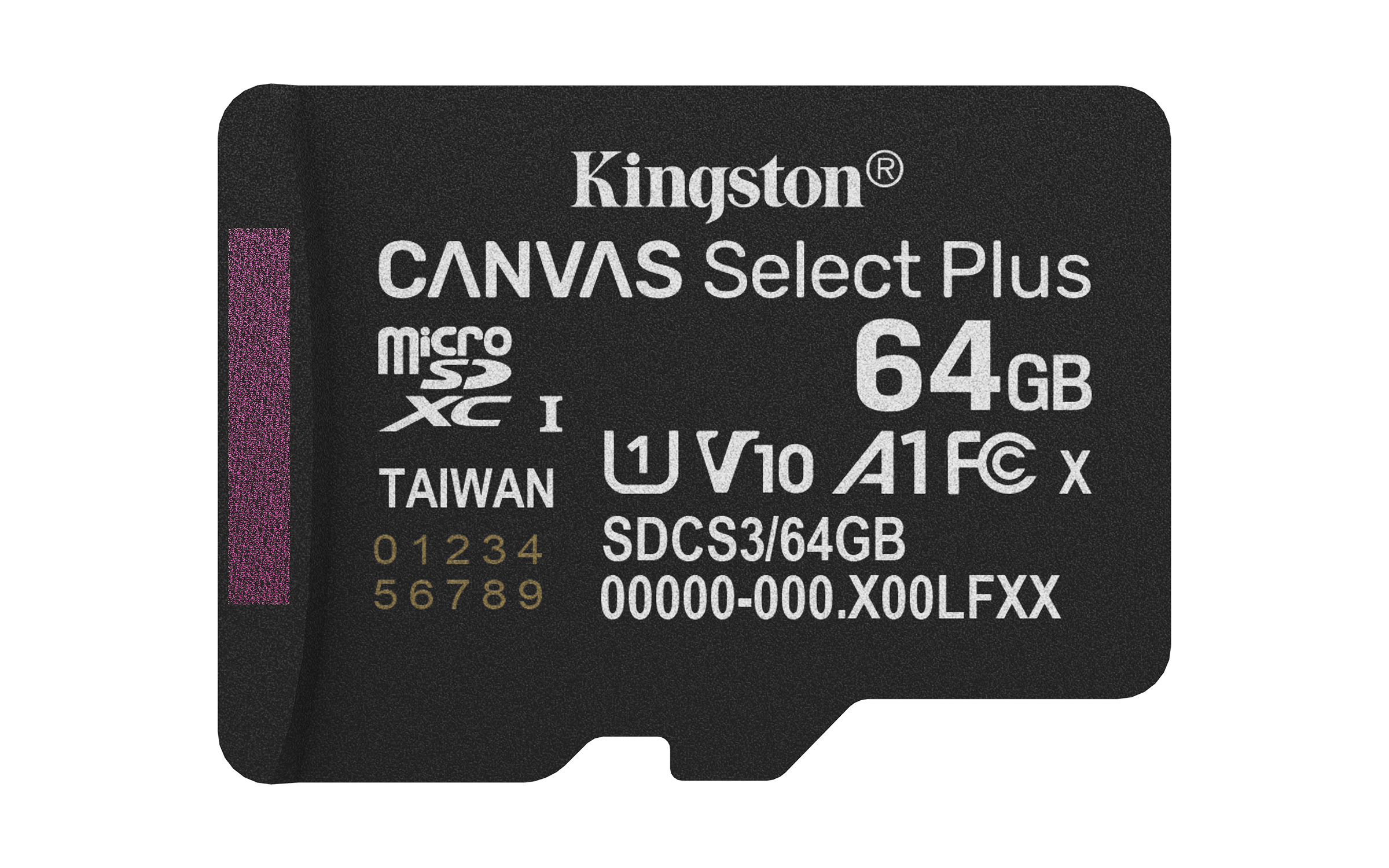 Kingston Canvas Select Plus - Flash-Speicherkarte (microSDXC-an-SD-Adapter inbegriffen)