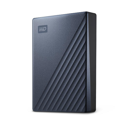 Western Digital WD My Passport Ultra blau 4TB, USB-C 3.0