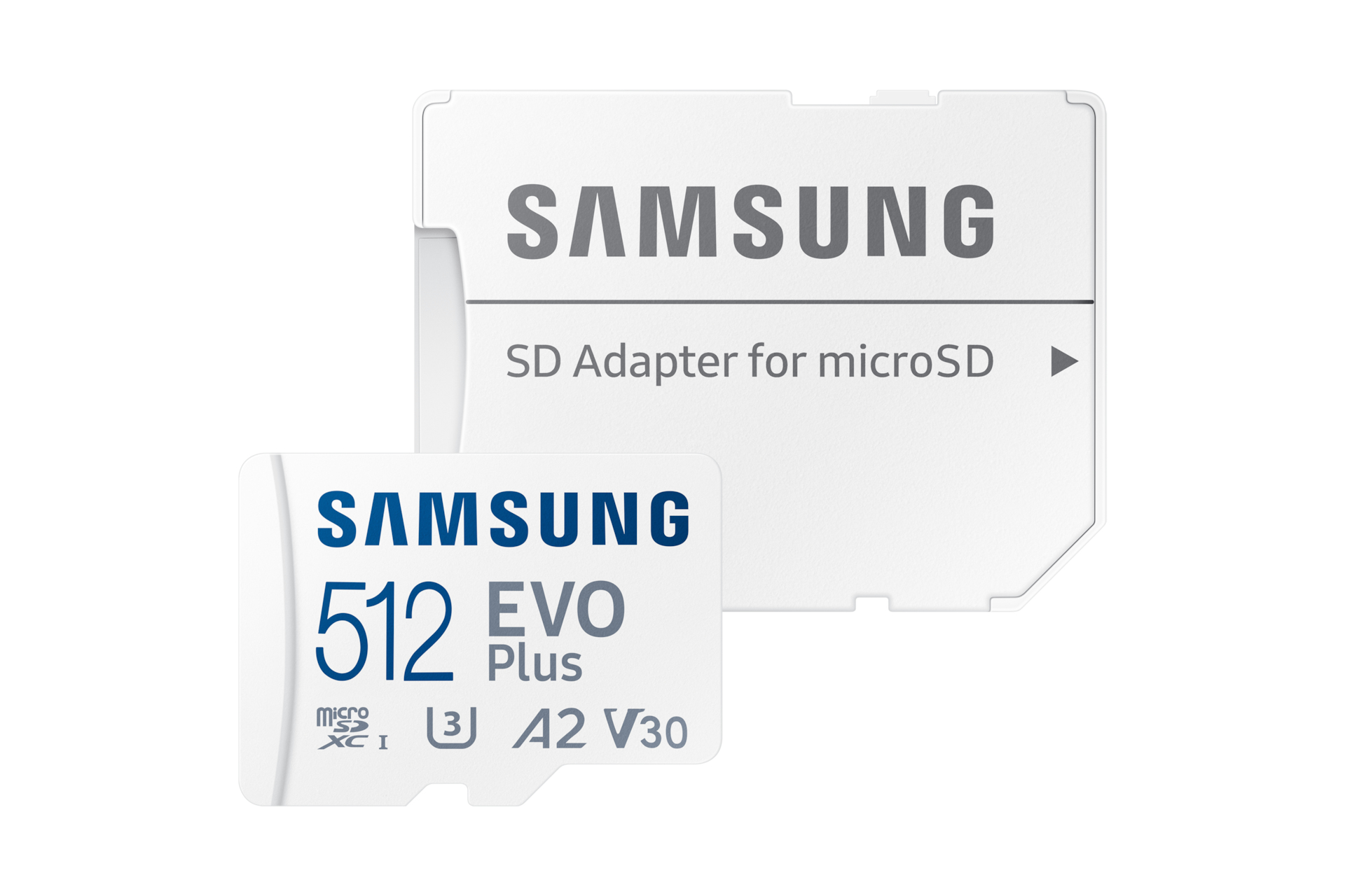Samsung EVO Plus MB-MC512S - Flash-Speicherkarte (microSDXC-an-SD-Adapter inbegriffen)
