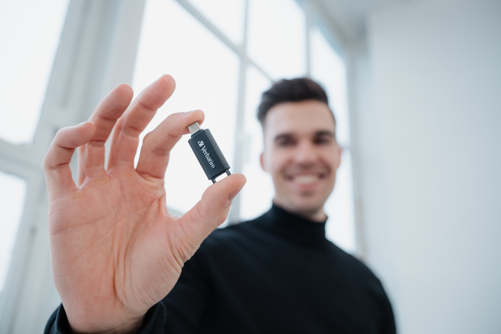 Verbatim Retractable USB 3.2 Gen 1 USB-C - USB-Stick - USB-Stick - 128 GB