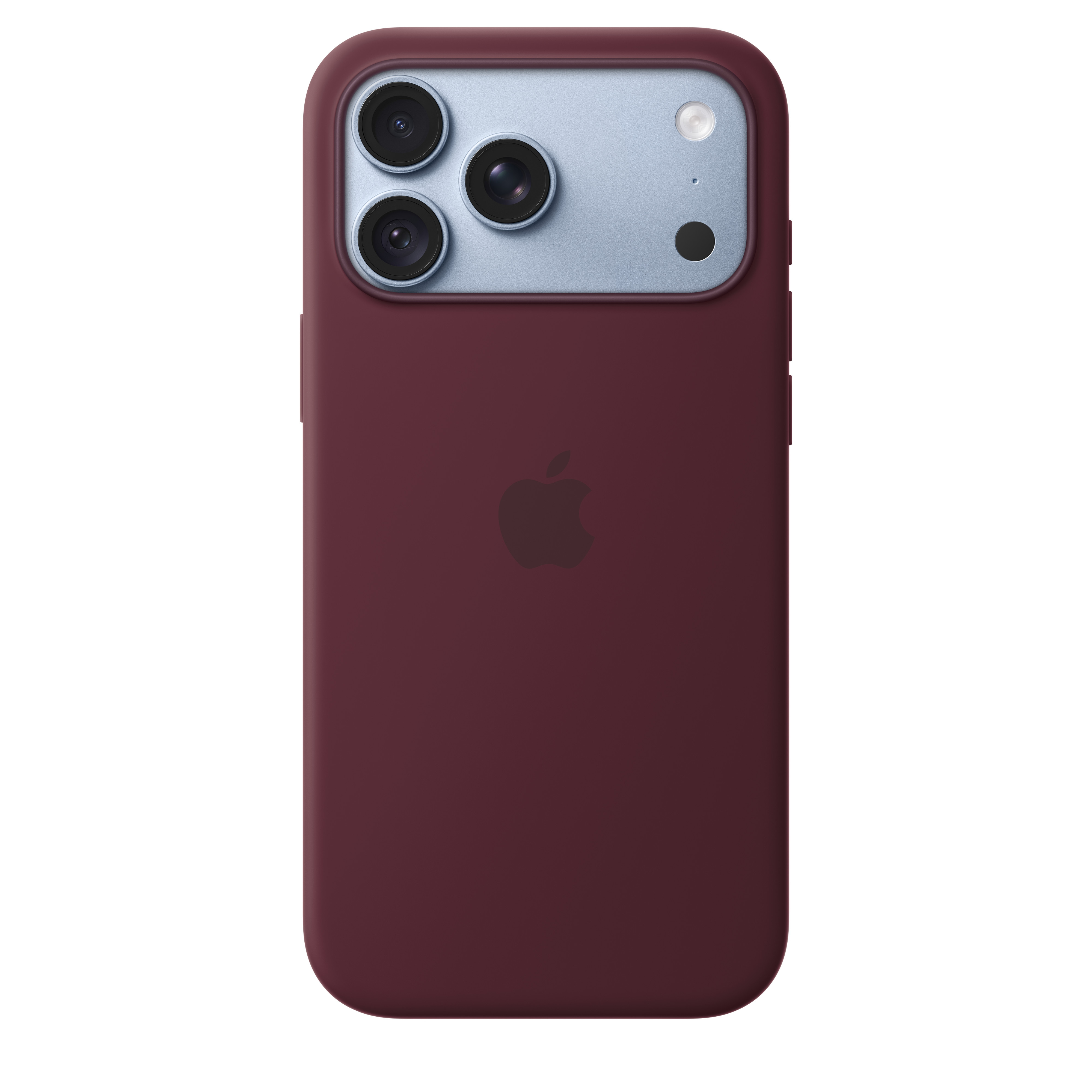 Apple iPhone 18 Pro Max Silicone Case with MagSafe Burgundy