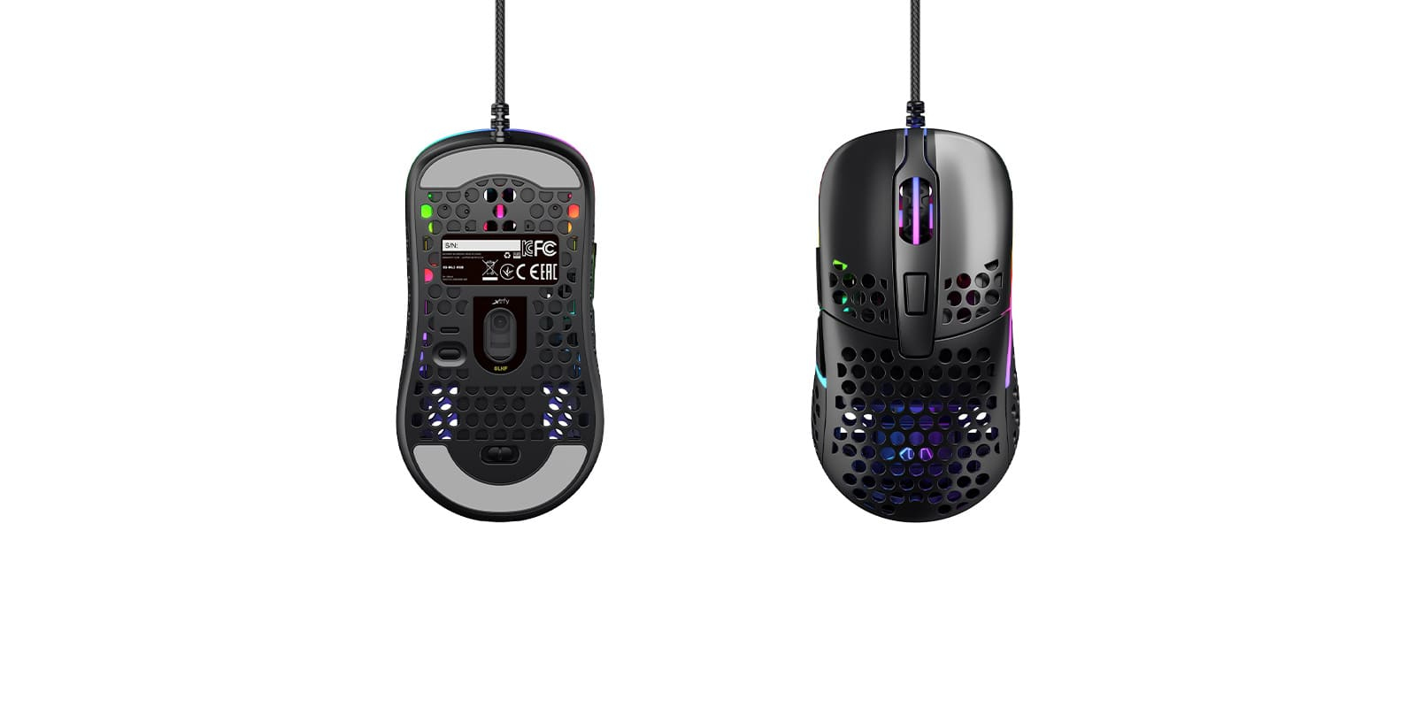 Cherry Xtrfy M42 - Maus - RGB - optisch - kabelgebunden