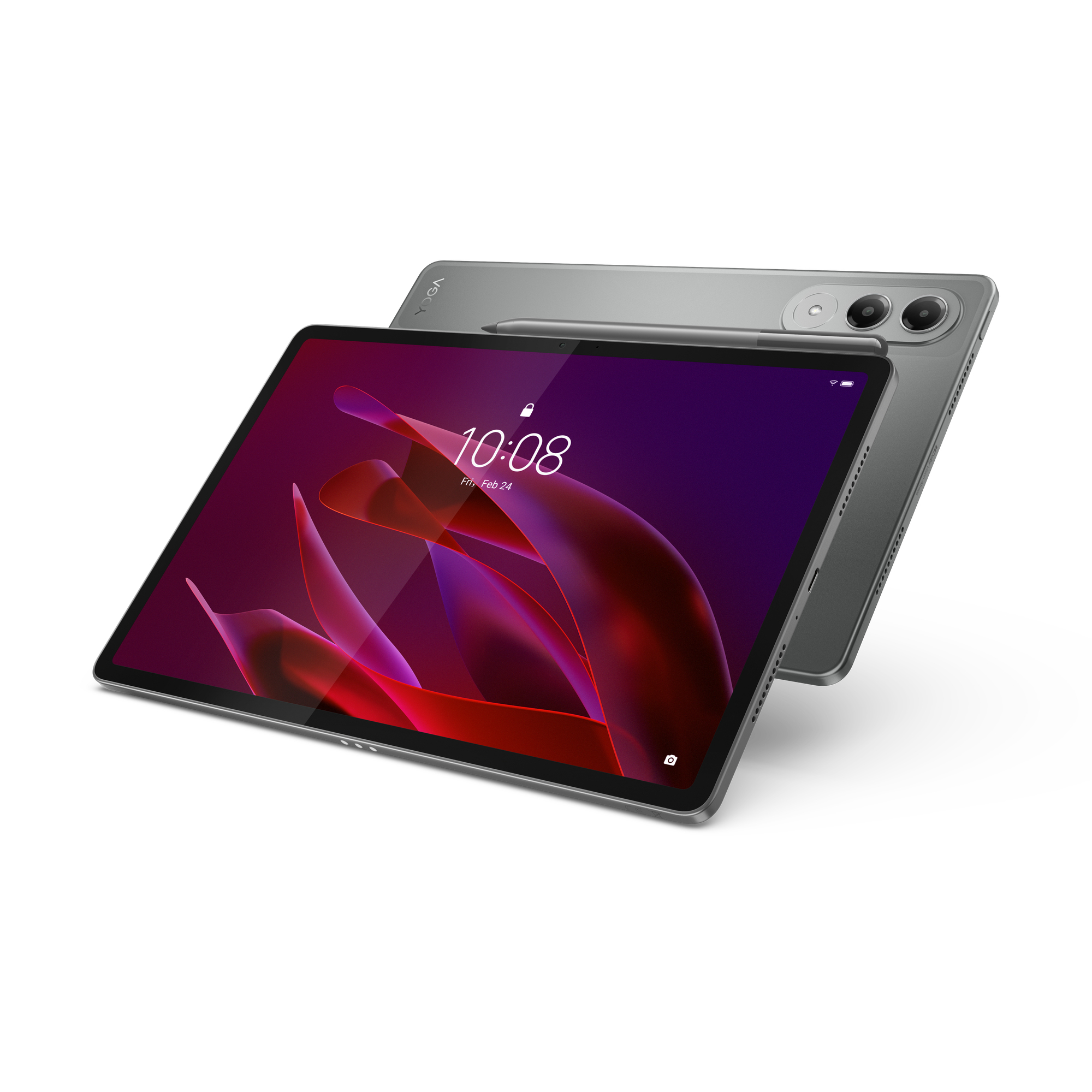 Lenovo Yoga Tab , 28,2 cm (11.1"), 3200 x 2000 Pixel, 256 GB, 12 GB, Android 15, Grau