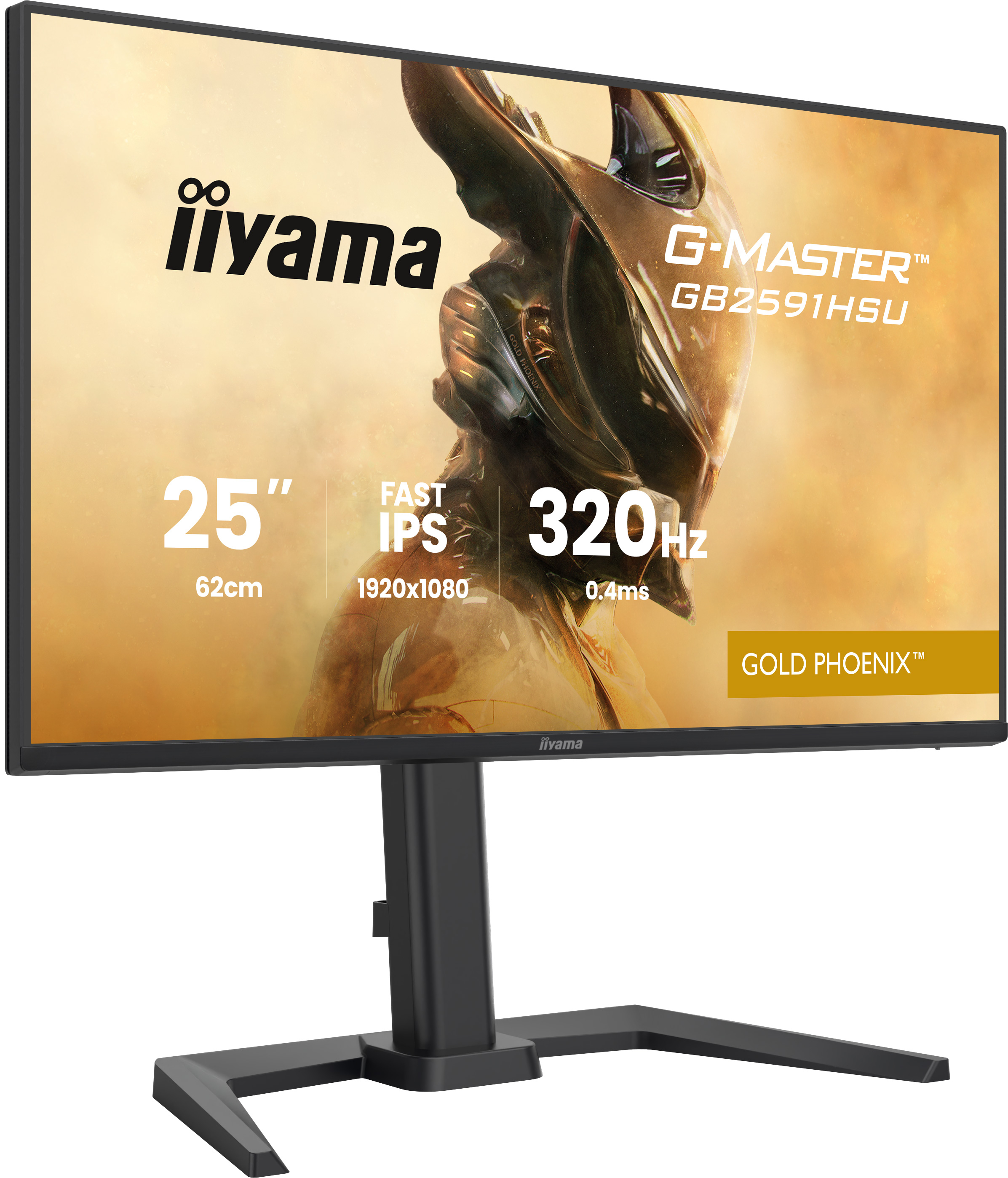 Iiyama G-MASTER Gold Phoenix GB2591HSU-B1 - LED-Monitor - Gaming - 63.5 cm (25")