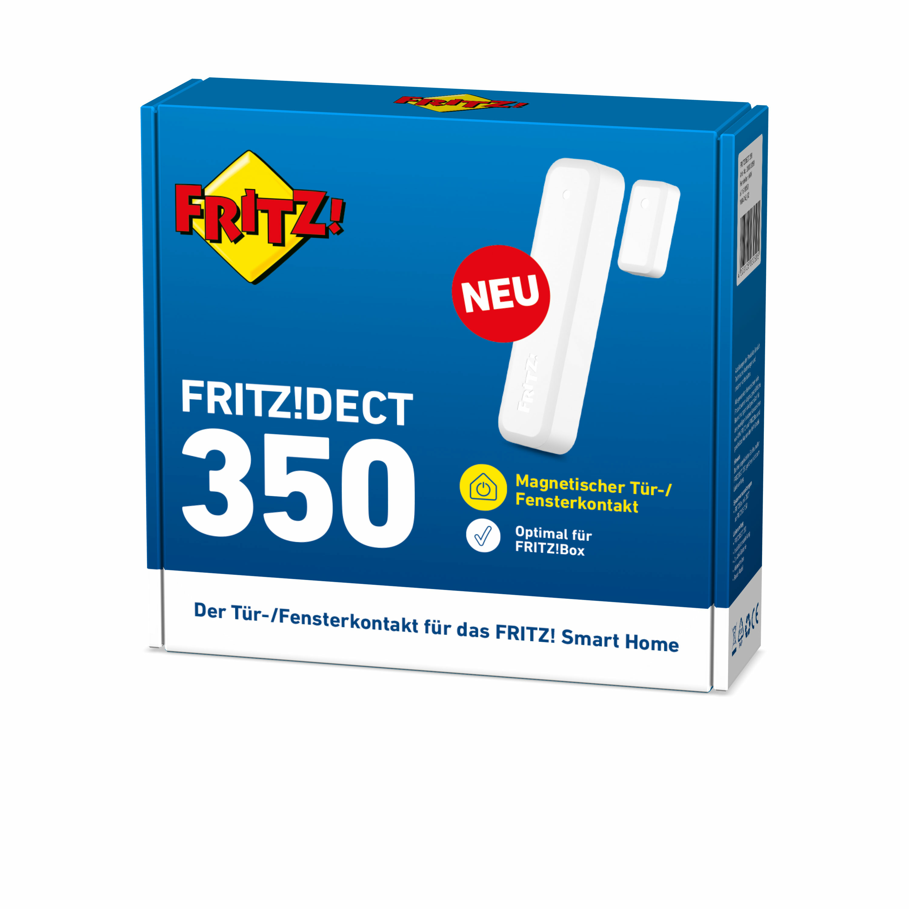 AVM FRITZ!DECT 350 Magnetischer Tür-/Fensterkontakt, Schließ-/Öffnungssensor