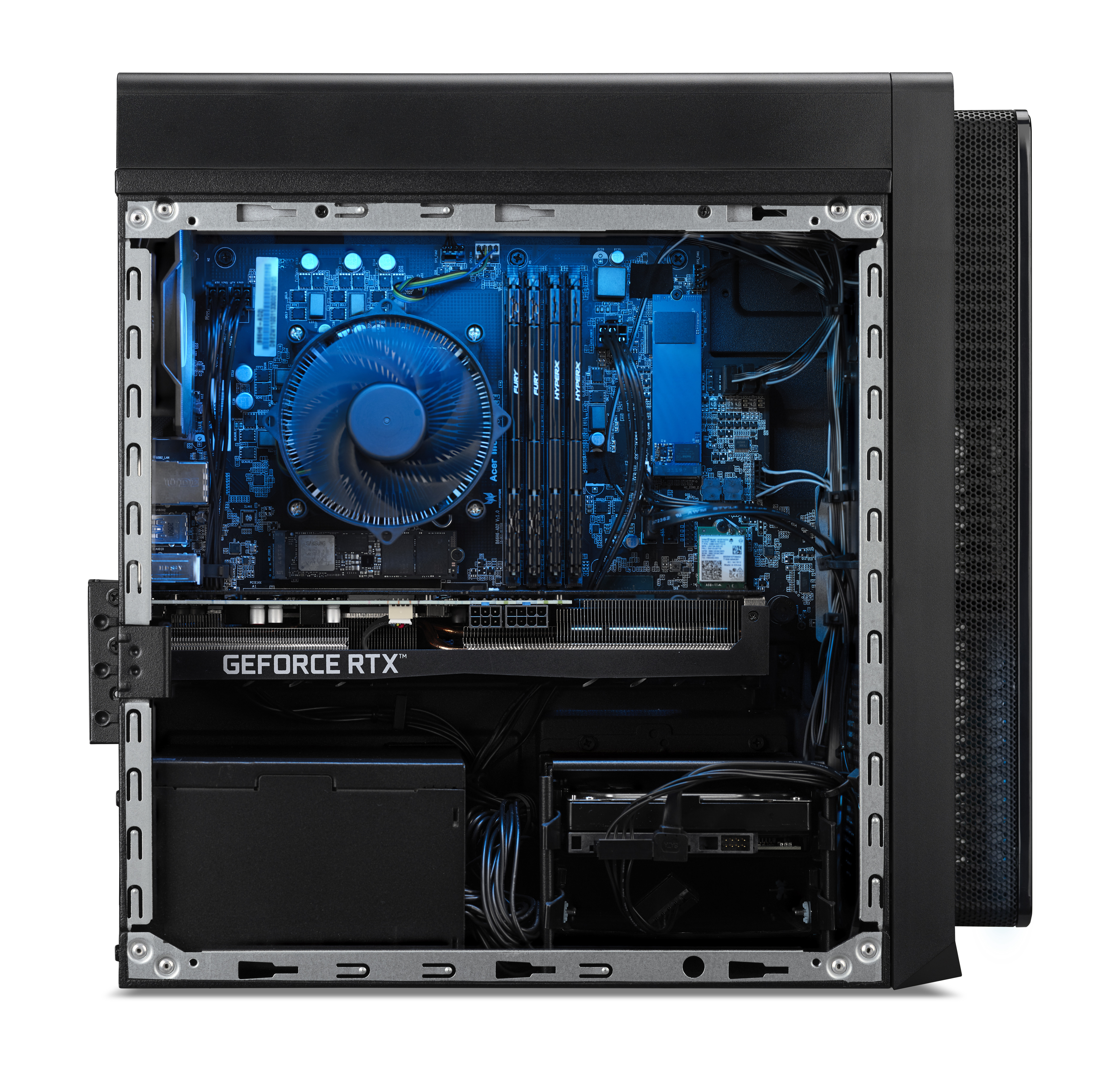 Acer Predator PO3-640, Intel® Core? i7, i7-12700F, 16 GB, 512 GB, Windows 11 Home, 64-Bit