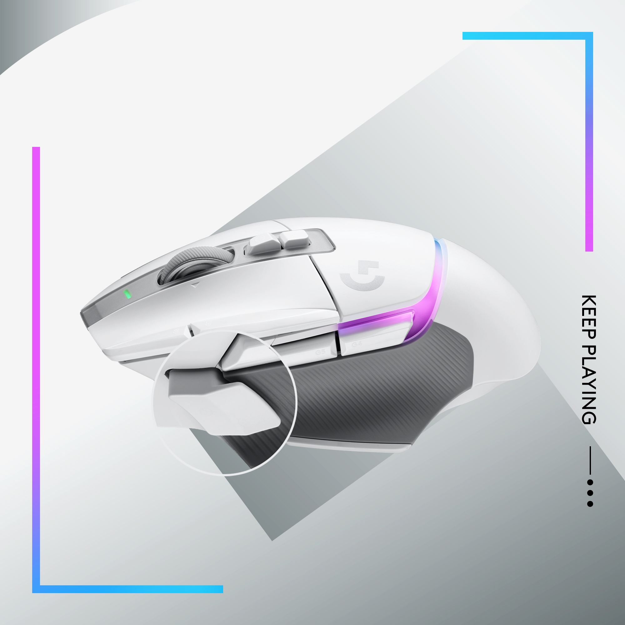 Logitech G G502 X PLUS - Maus - optisch - 11 Tasten