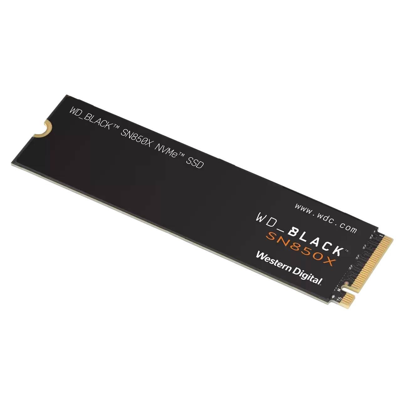 Western Digital WD_BLACK SN850X NVMe SSD 1TB, M.2 2280 / M-Key / PCIe 4.0 x4