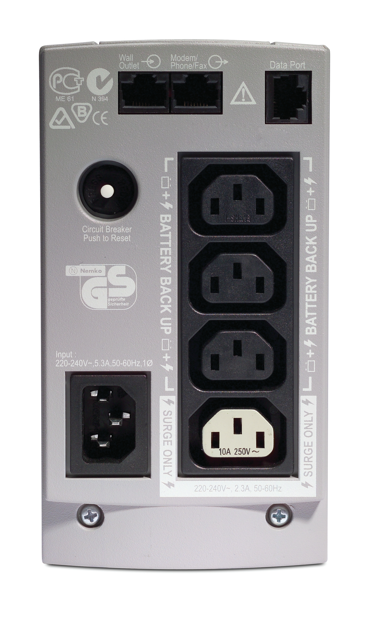 APC BK650EI Back-UPS CS USV, 650VA, 230 V