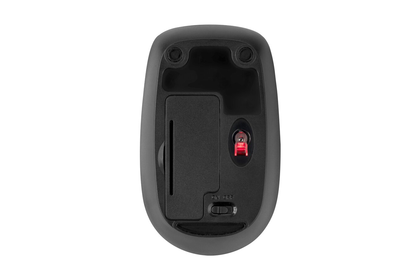 Kensington Pro Fit Mobile - Maus - rechts- und linkshändig - Laser - 2 Tasten - kabellos - 2.4 GHz -