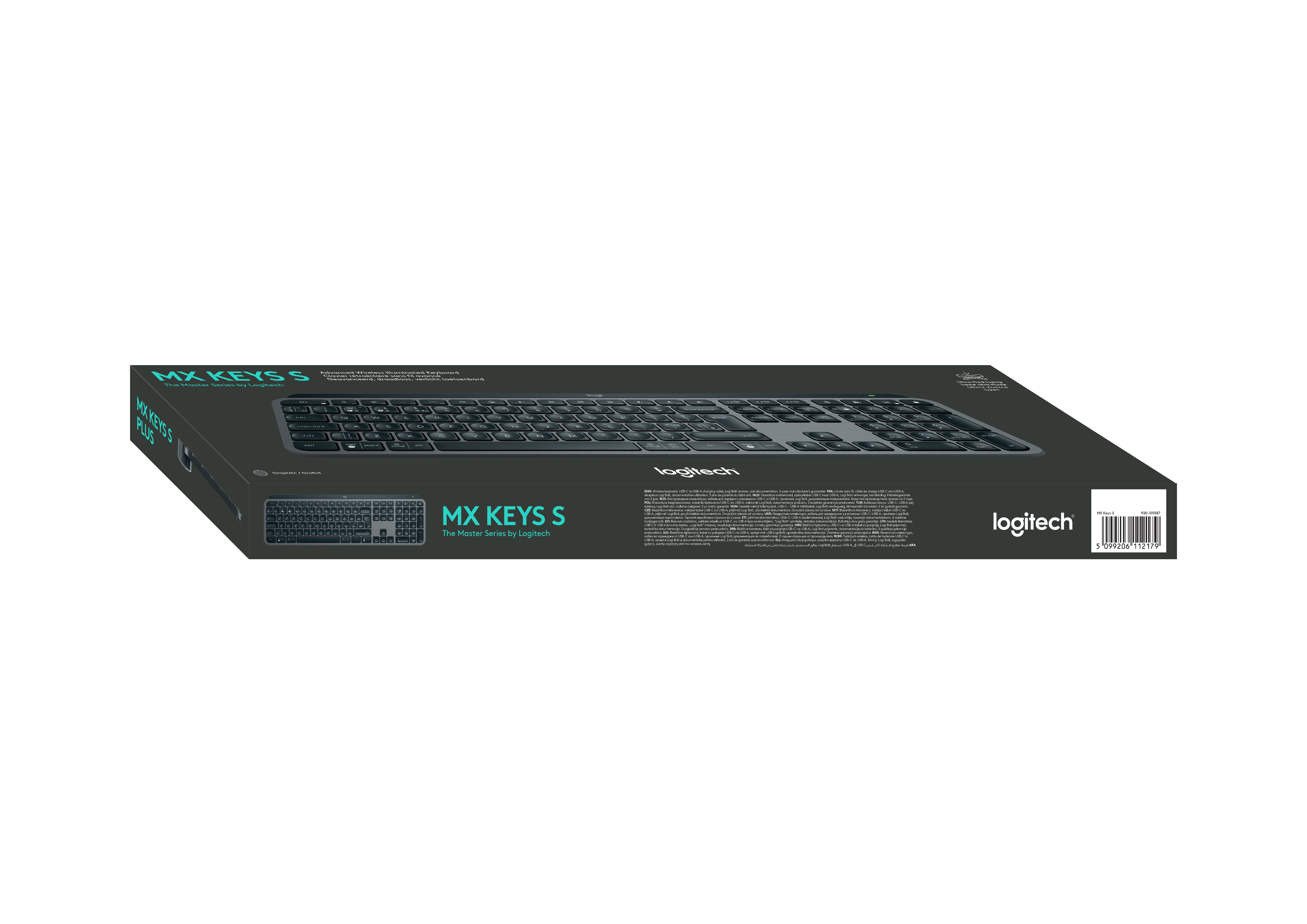Logitech MX Keys S - Tastatur - hinterleuchtet