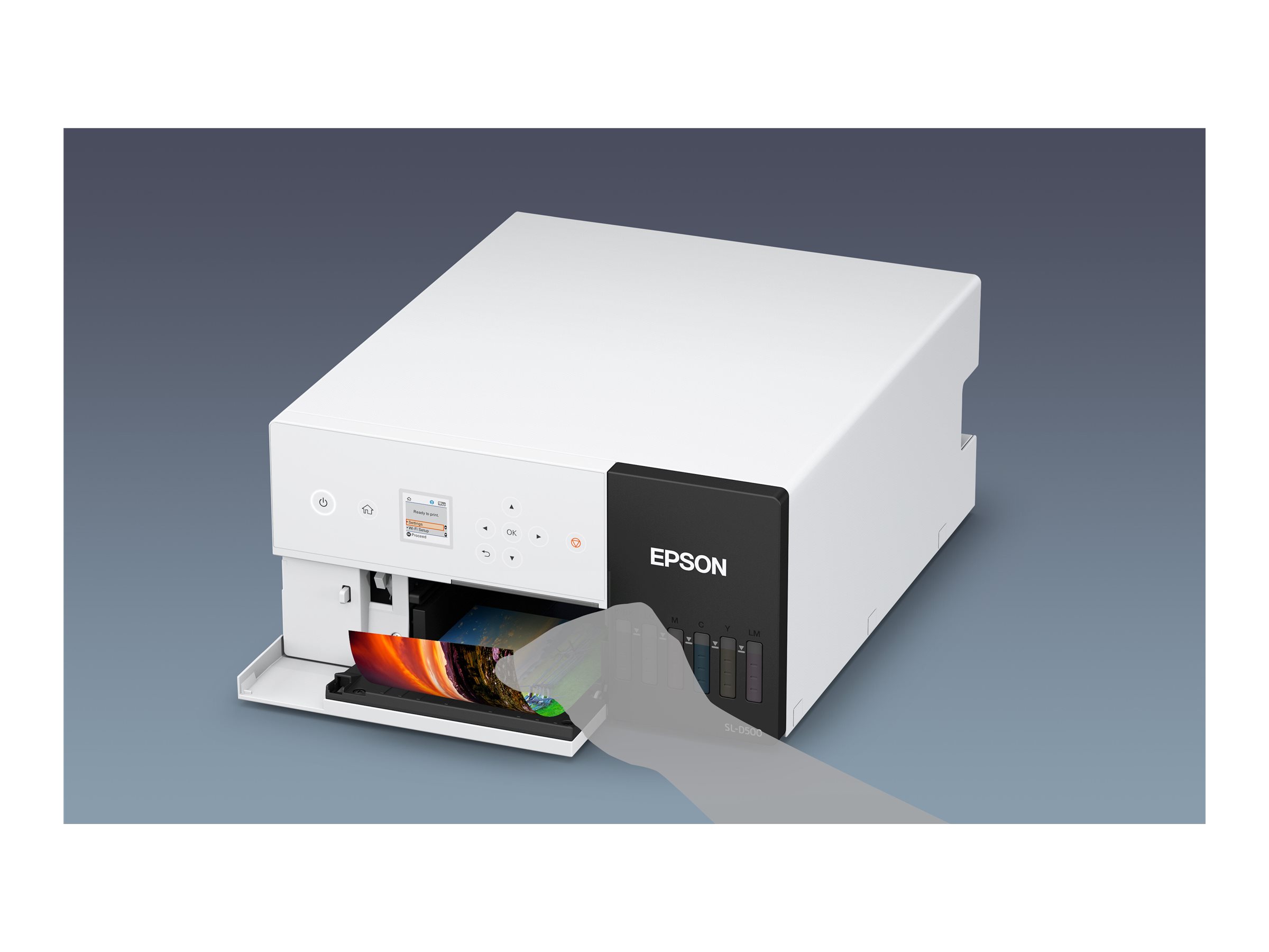 Epson SURELAB SL-D500 - Drucker - Farbe - piezoelektrischer Tintendrucker - CISS - 100 x 150 mm - 14