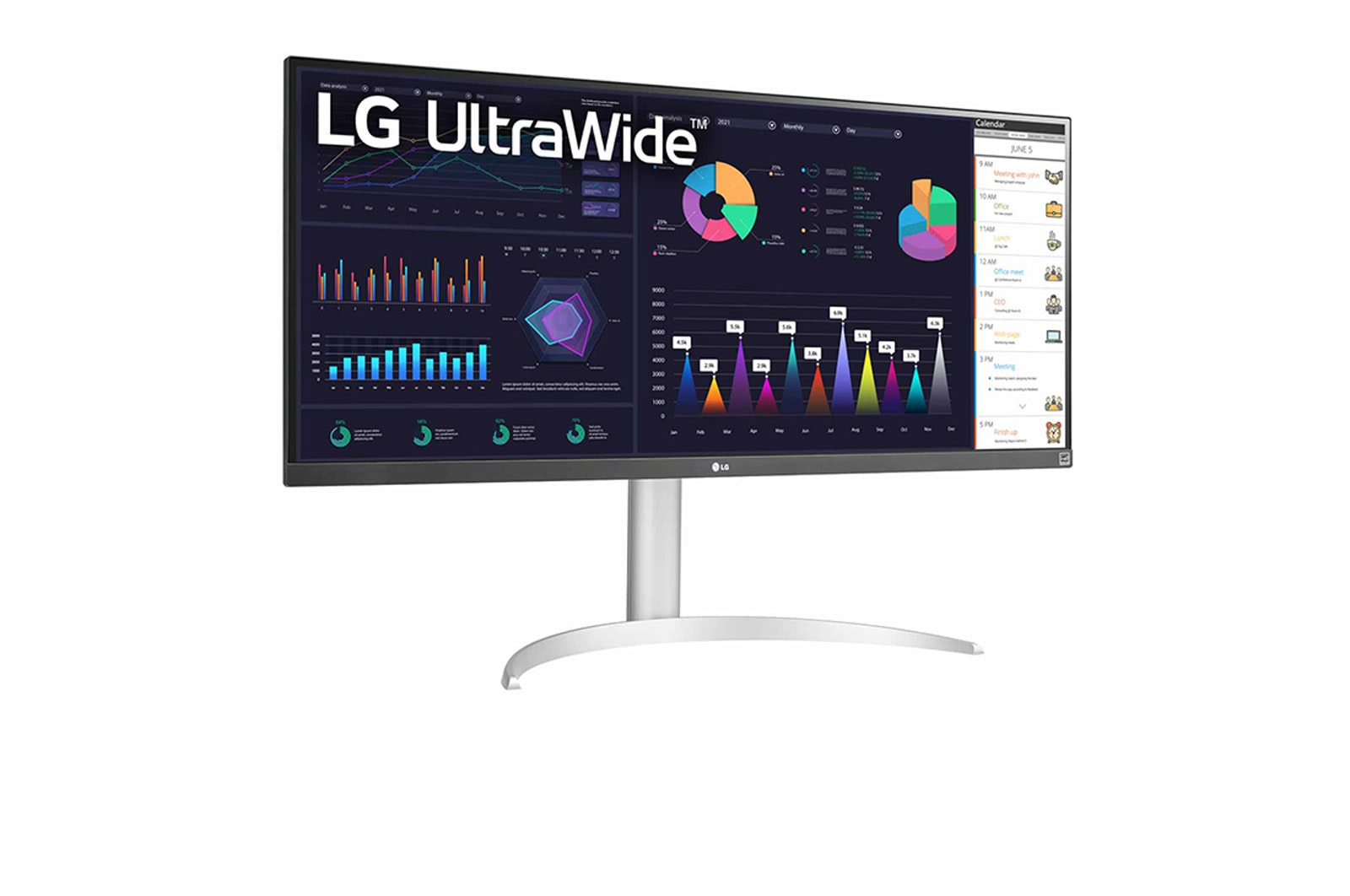LG 34WQ650-W - LED-Monitor - 86.6 cm (34") -