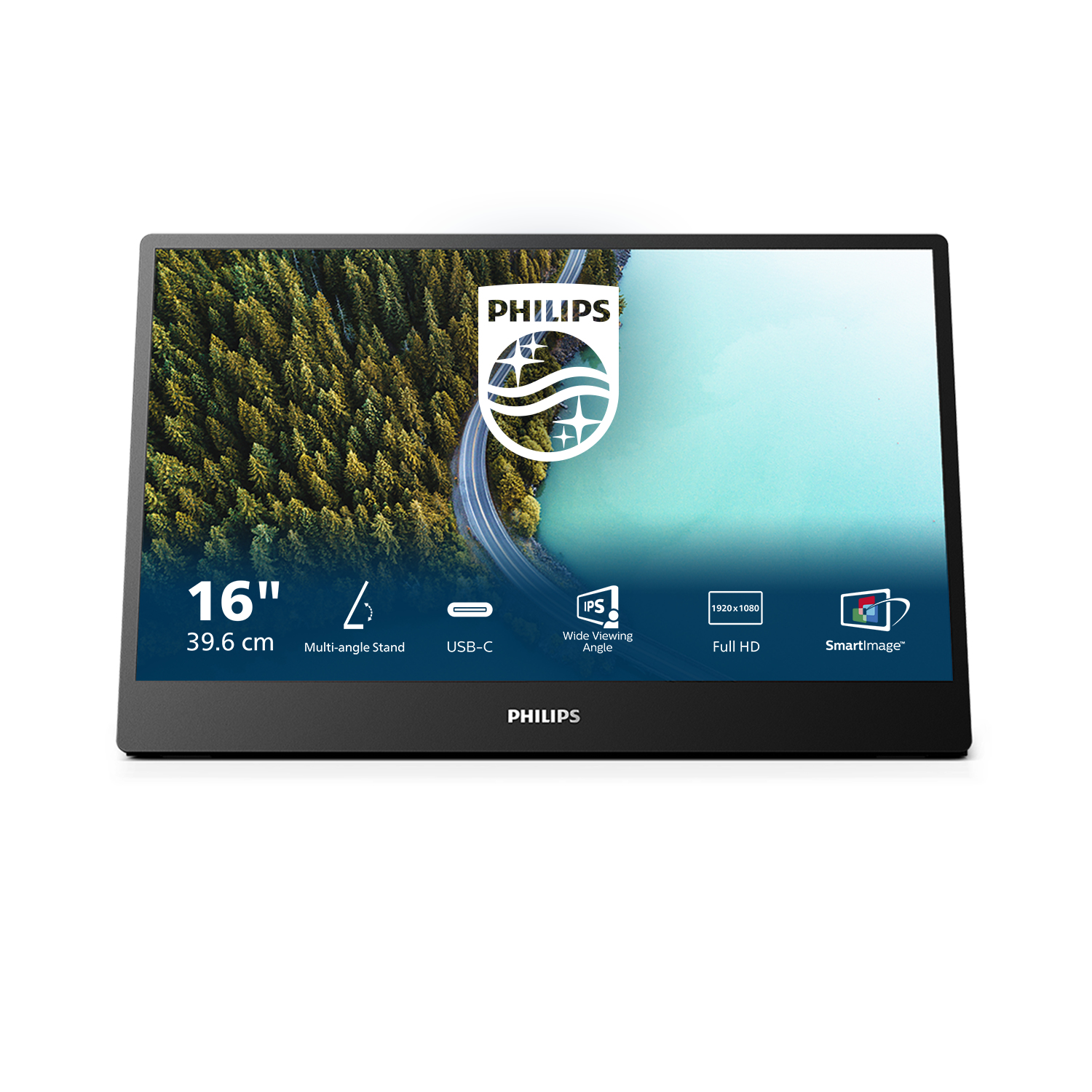 Philips 16B1P3302 - 3000 Series - LED-Monitor - 40 cm (16")