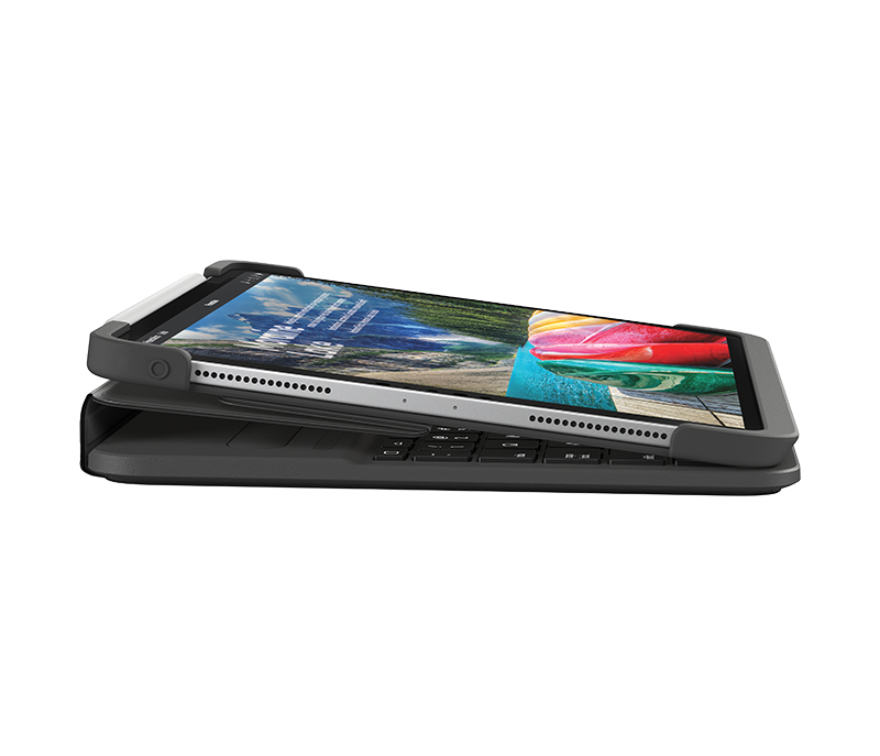 Logitech SLIM FOLIO PRO for iPad Pro 12.9-inch (3rd generation), QWERTZ, Deutsch, 1,7 cm, 1,6 mm, Ap