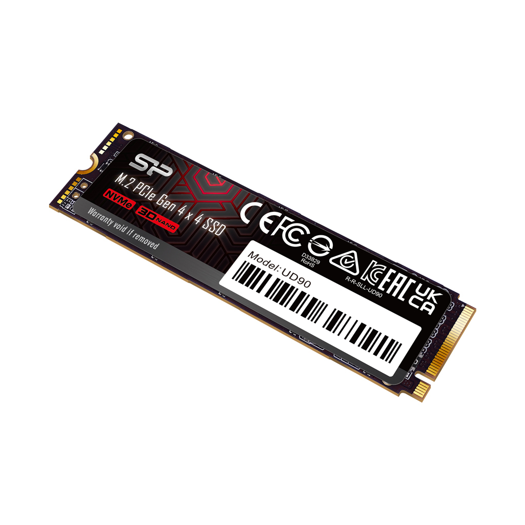 Silicon Power UD90 - SSD - 4 TB - intern - M.2 2280 - PCIe 4.0 x4 (NVMe)