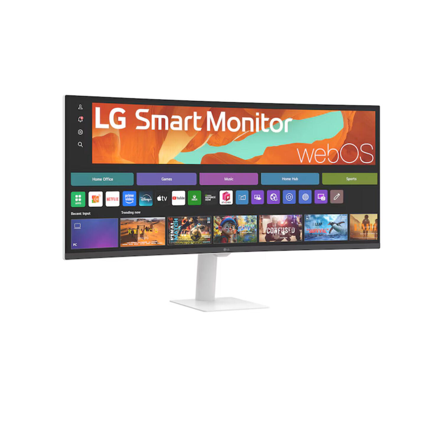 LG 34U601SA-W - LED-Monitor - Smart - gebogen - 86.42 cm (34")