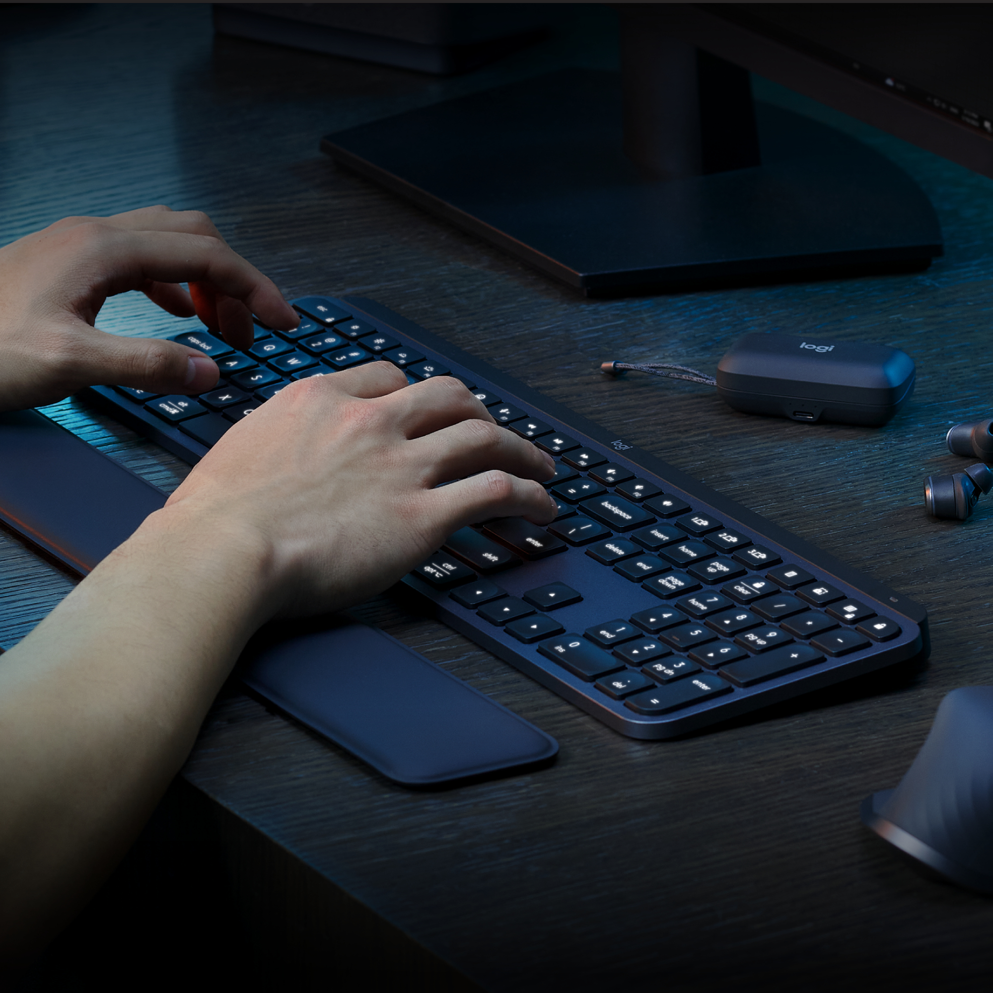 Logitech MX Keys S Combo - Tastatur-und-Maus-Set
