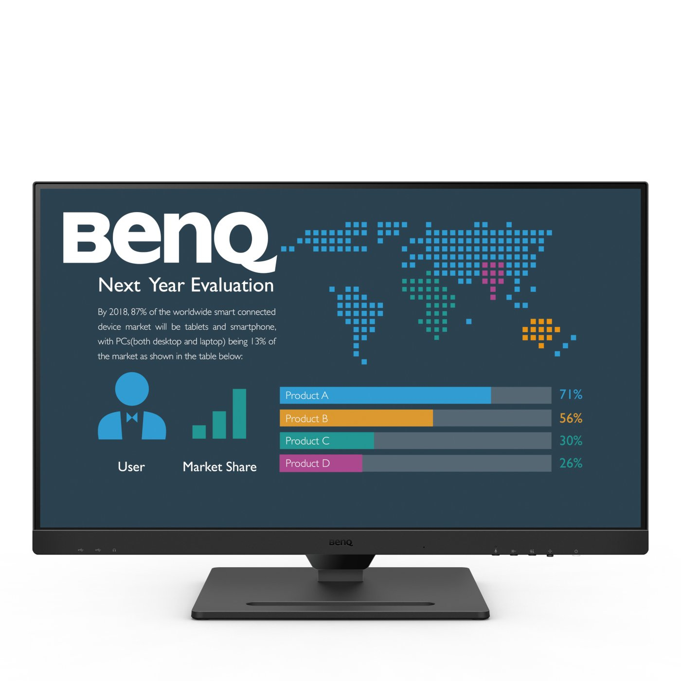 BenQ BL2790QT - LED-Monitor - 68.6 cm (27")