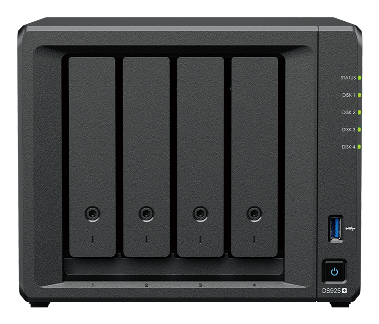 Synology DiskStation DS925+, 4GB RAM, 2x 2.5GBase-T