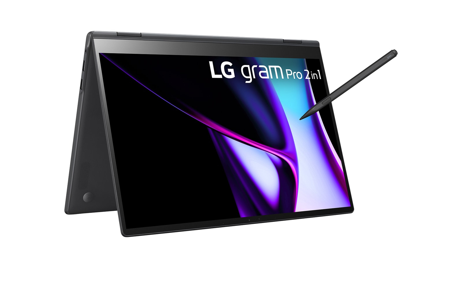 LG gram Pro 16 2-in-1 - 16" 2880x1800 Touch OLED, Core Ultra 7 155H, 16GB RAM, 1TB SSD, Win11 Pro