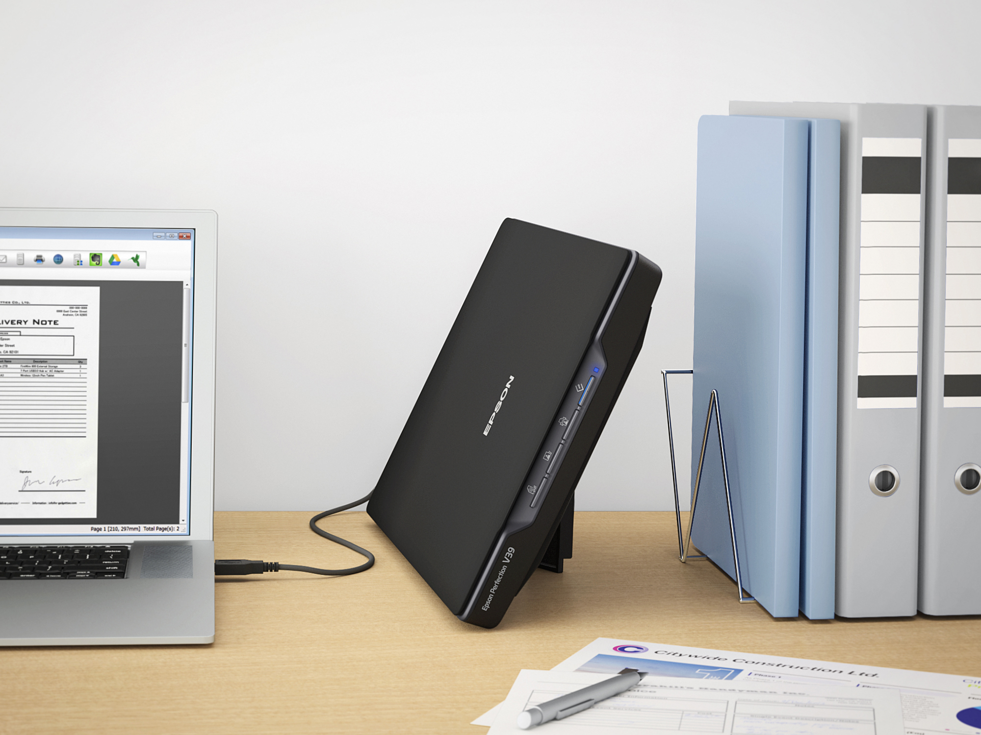 Epson Perfection V39 - Flachbettscanner - Kontaktbildsensor (CIS)