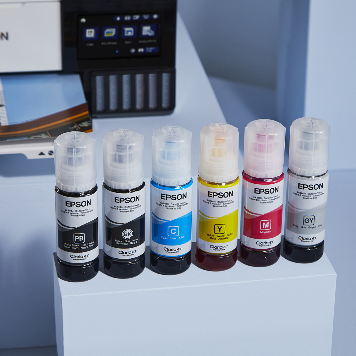Epson EcoTank ET-8500 - Multifunktionsdrucker - Farbe - Tintenstrahl - wiederbefüllbar - A4/Letter (