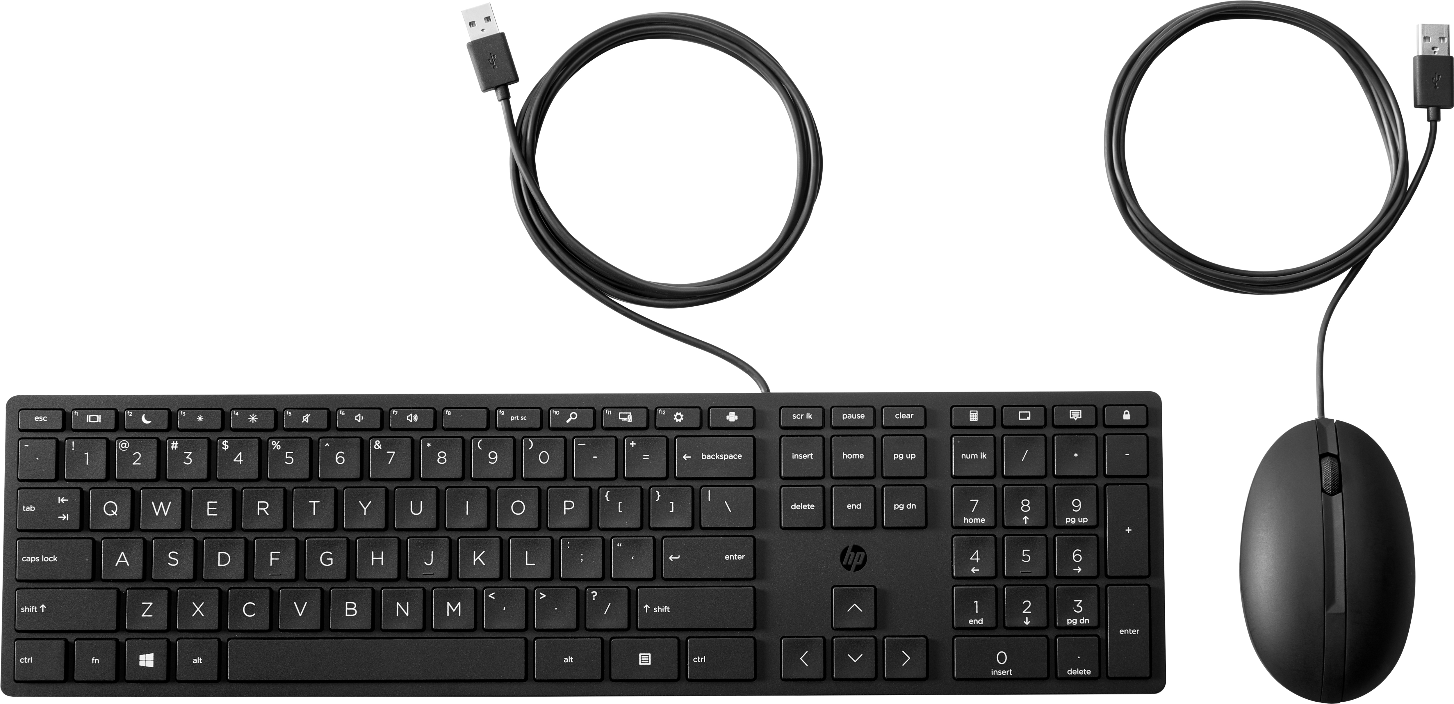 HP Desktop 320MK - Tastatur-und-Maus-Set - full size