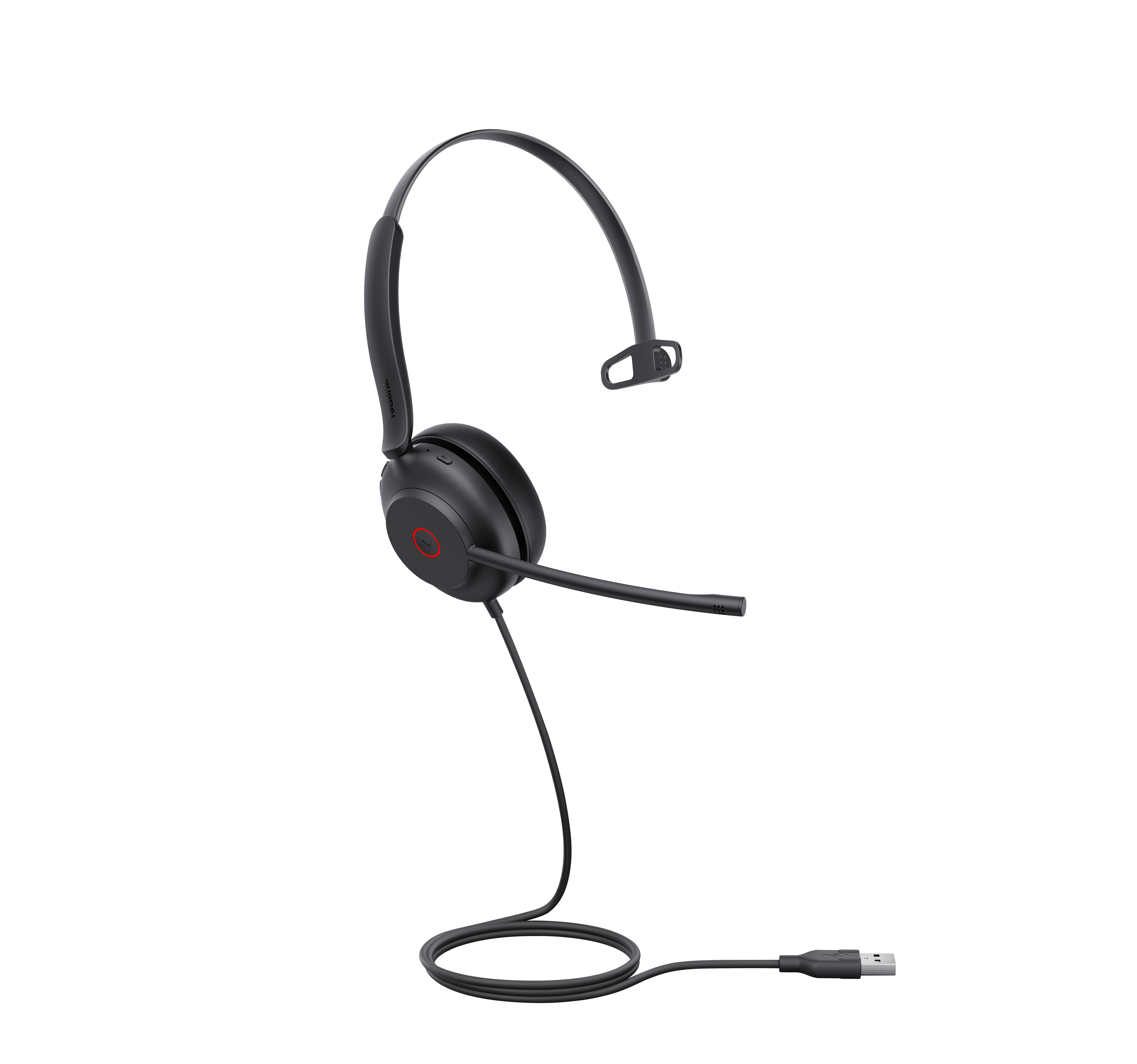 Yealink UH35 Mono UC USB-A Headset, Kabelgebunden, 20 - 20000 Hz, Büro/Callcenter, 96,5 g, Kopfhörer