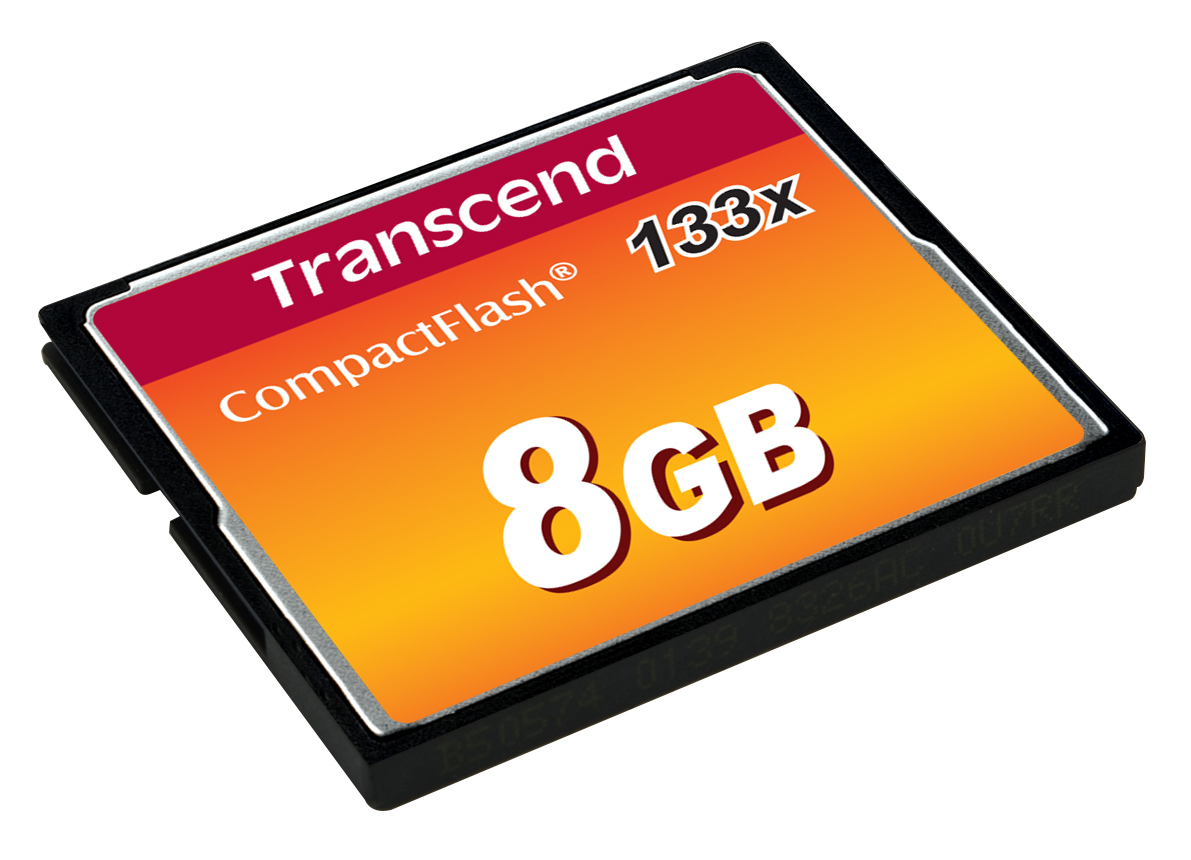 Transcend Flash-Speicherkarte - 8 GB - 133x
